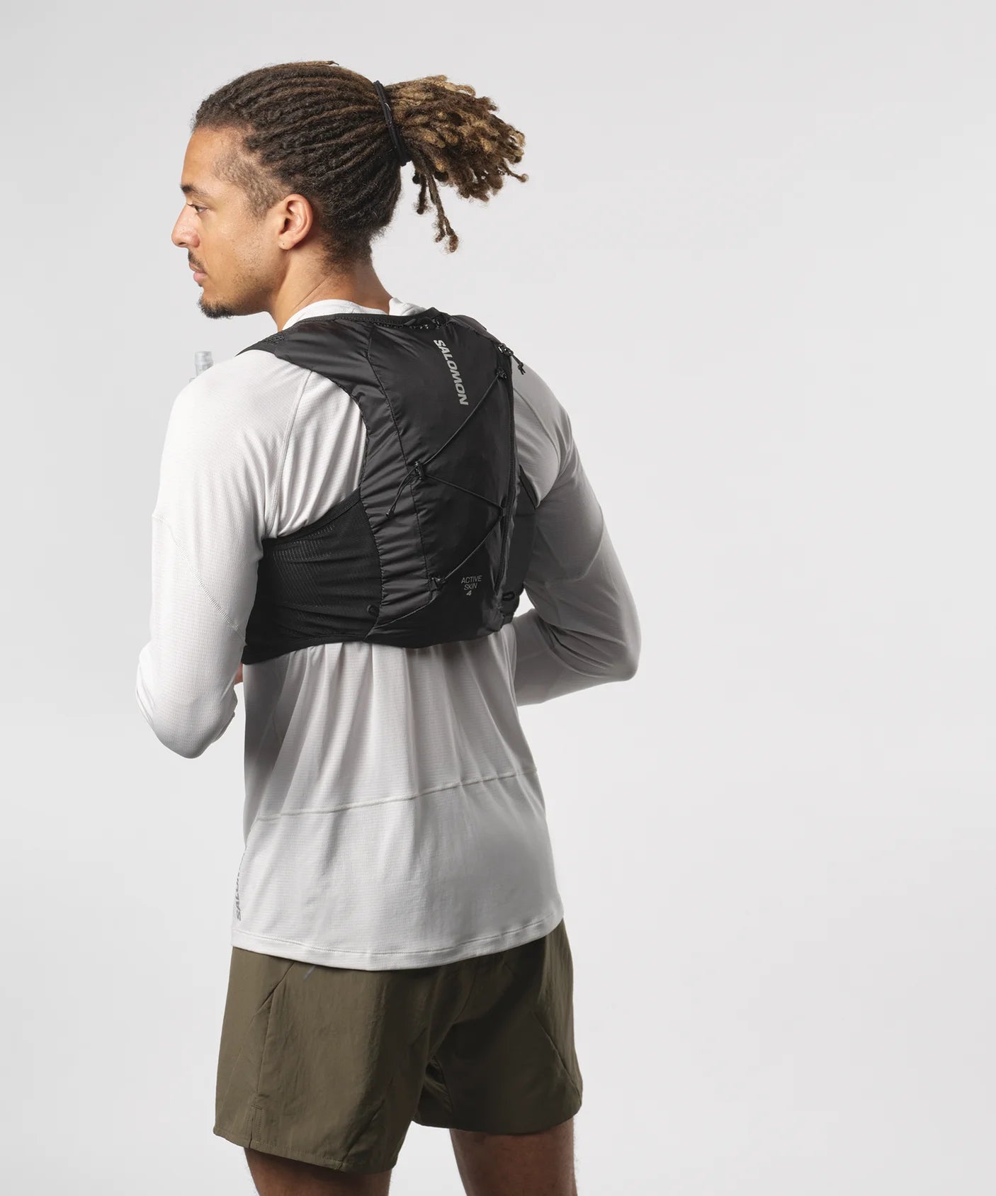 Active Skin 4 Running Hydration Vest with Water Flasks - Lightweight Breathable Unisex Trail Running Gear for Marathon, Hiking & Outdoor Sports