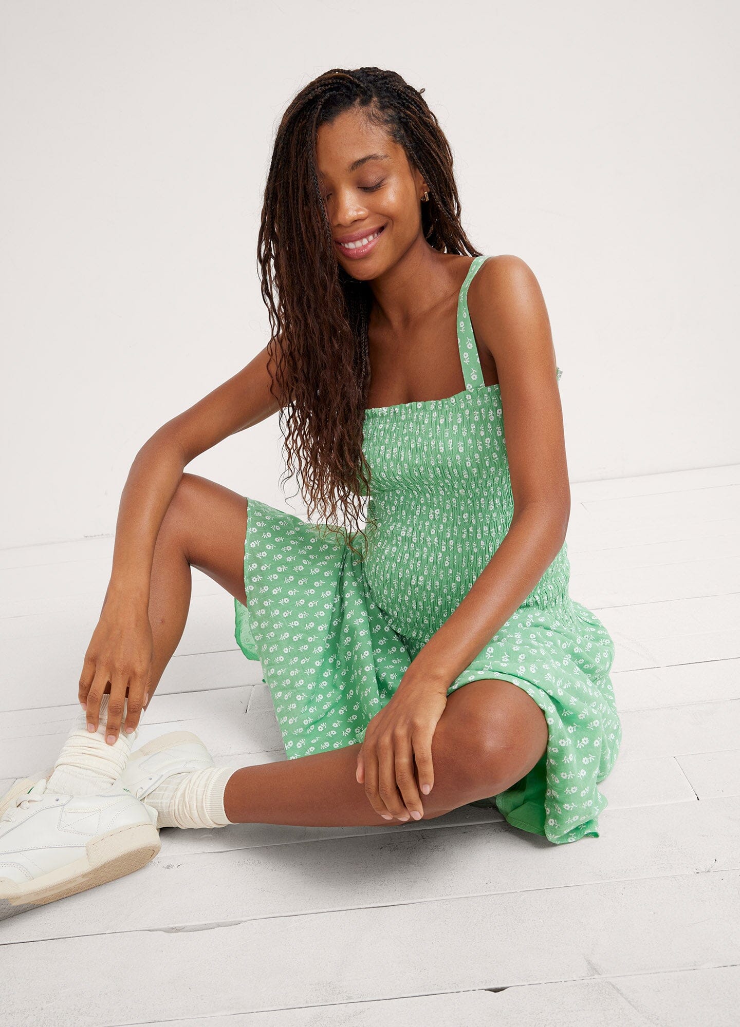 The Evie Dress - Flowy Summer Midi Dress with Pockets | Perfect for Beach Vacations, Date Nights & Casual Outings