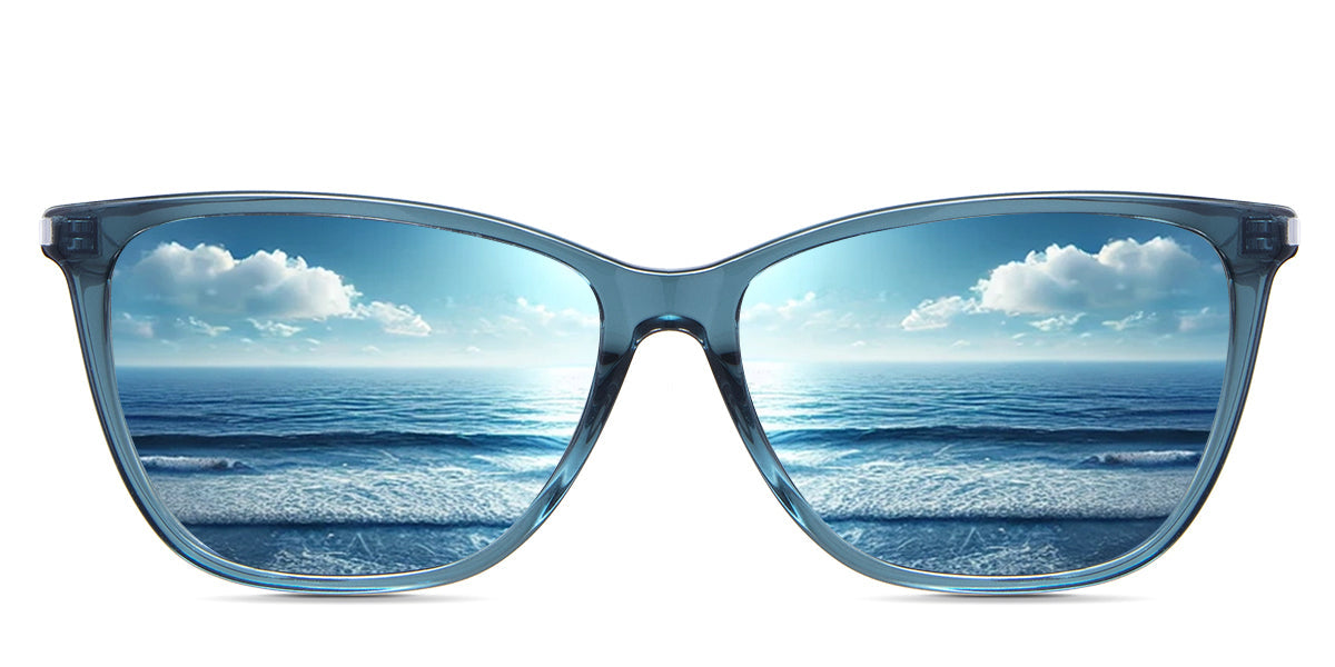 Ophelia Women's Prescription Sunglasses - UV Protection, Polarized Lenses for Driving, Outdoor & Fashion Use
