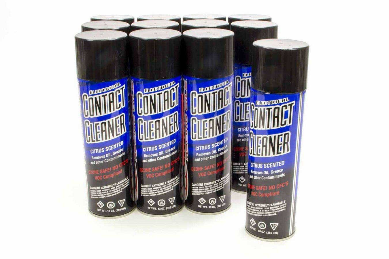 Maxima CS72920-12PK Contact Cleaner Spray - 12 Pack for Electrical Contacts, Automotive & Electronics Maintenance - Ideal for Cleaning Connectors, Switches & Circuit Boards