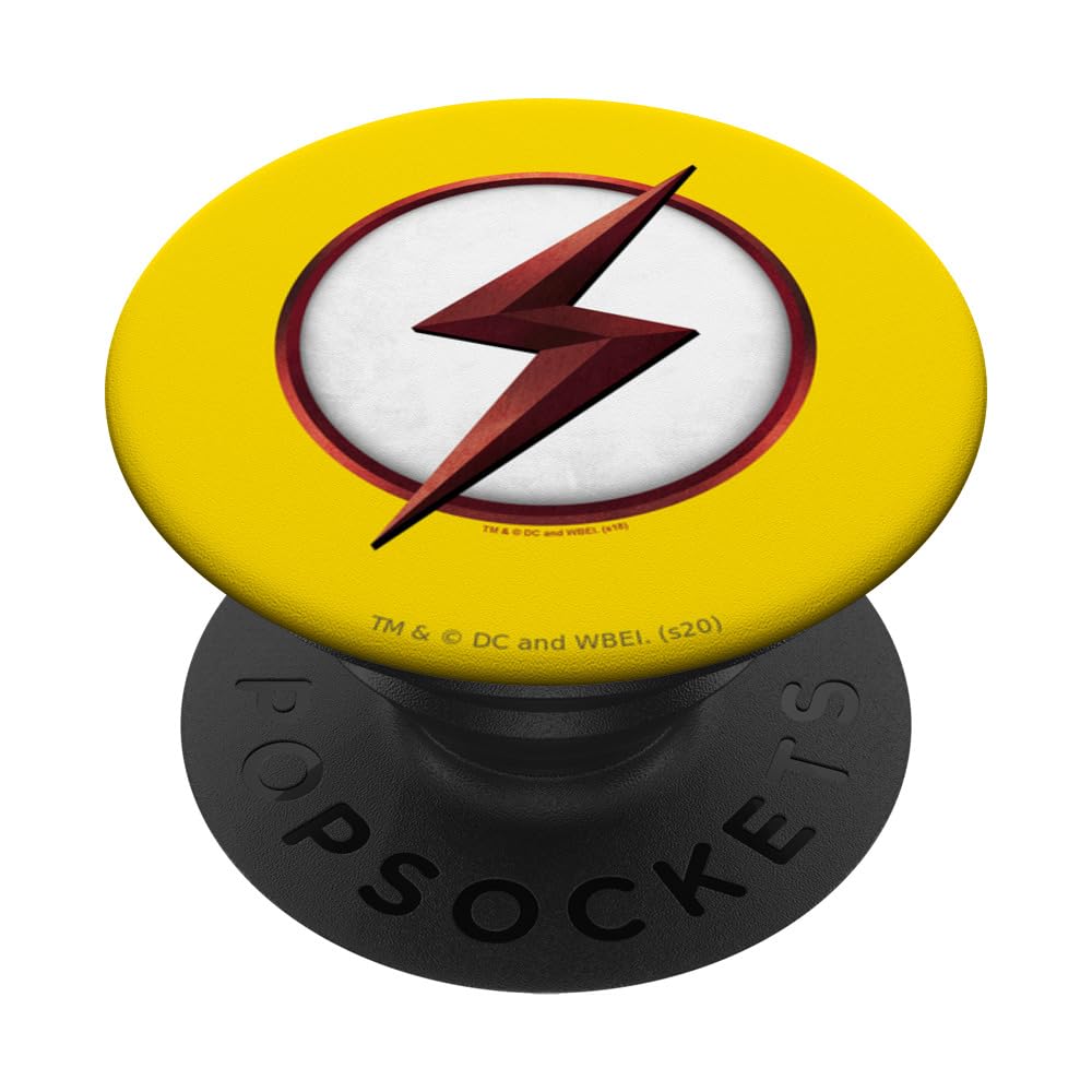 Kid Flash Logo PopSockets Standard PopGrip - The Flash TV Series Inspired Phone Grip & Stand - Perfect for Fans, Daily Use, and Gift Giving