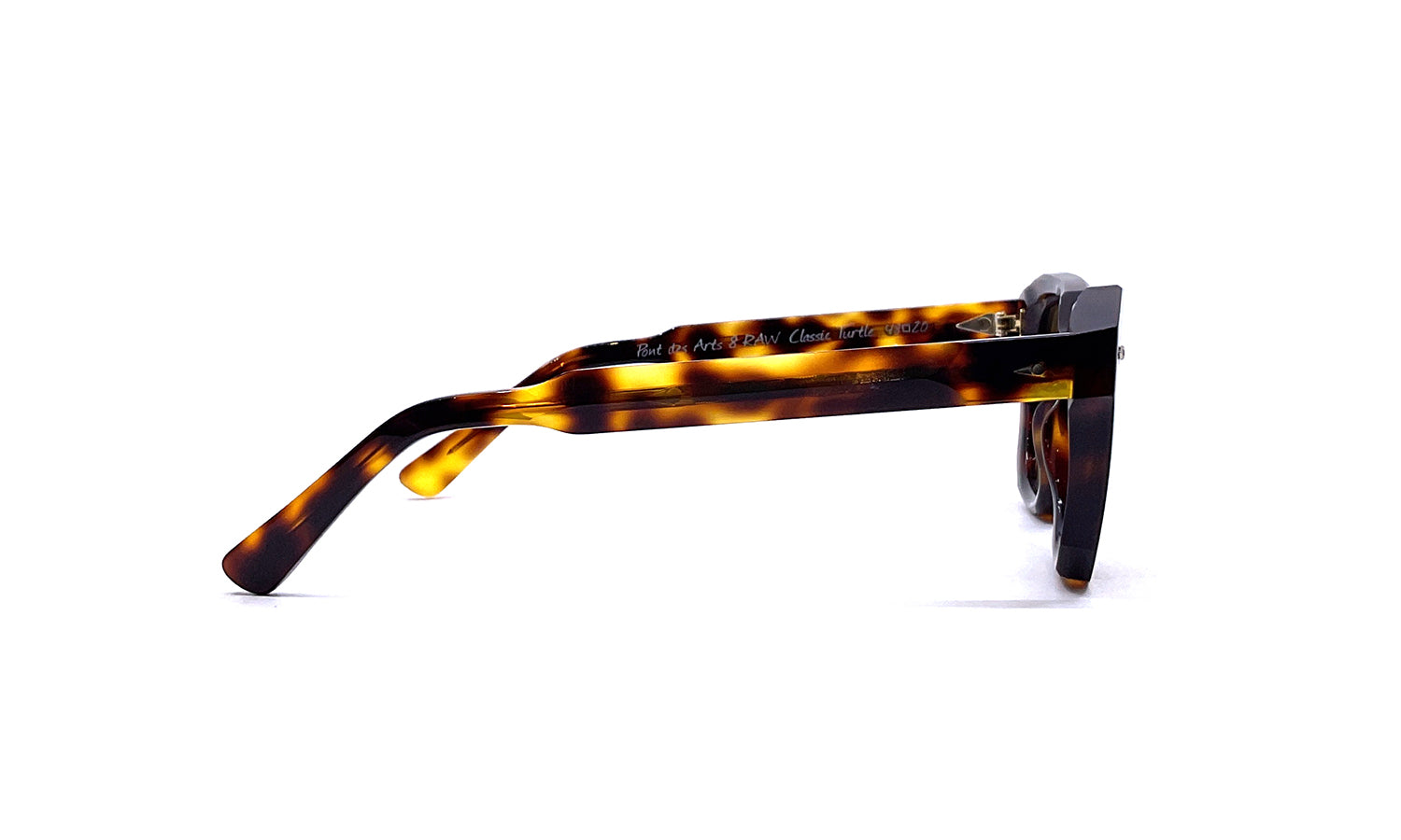 Ahlem Pont des Arts Classic Tortoise Sunglasses - Stylish UV Protection Shades for Women & Men - Perfect for Outdoor Activities, Travel, and Fashion Accessories