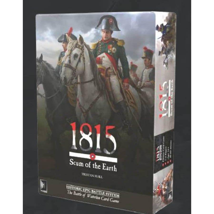 1815 Scum of the Earth - Premium Historical Board Game | Strategy War Game for Adults & Teens | Perfect for Game Nights & History Enthusiasts