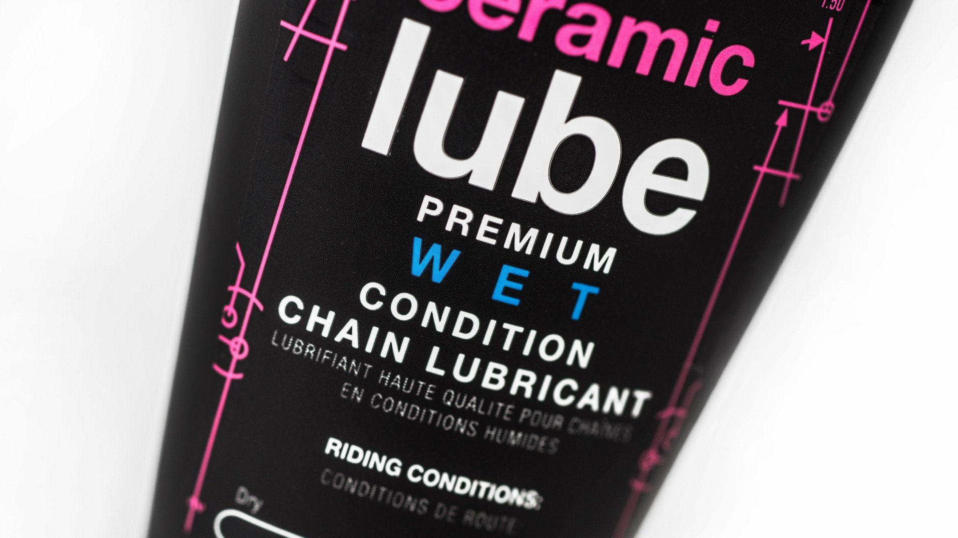 C3 Wet Weather Ceramic Bicycle Chain Lube 120ml - Premium Bike Lubricant for Rainy & Muddy Conditions - Ideal for Mountain Biking, Road Cycling & Commuting in Wet Weather