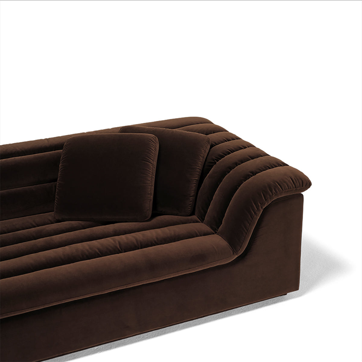 Avalon Piccolo 4-Seat Floating Sofa - Modern Outdoor/Indoor Sectional Couch for Patio, Poolside & Living Room Relaxation