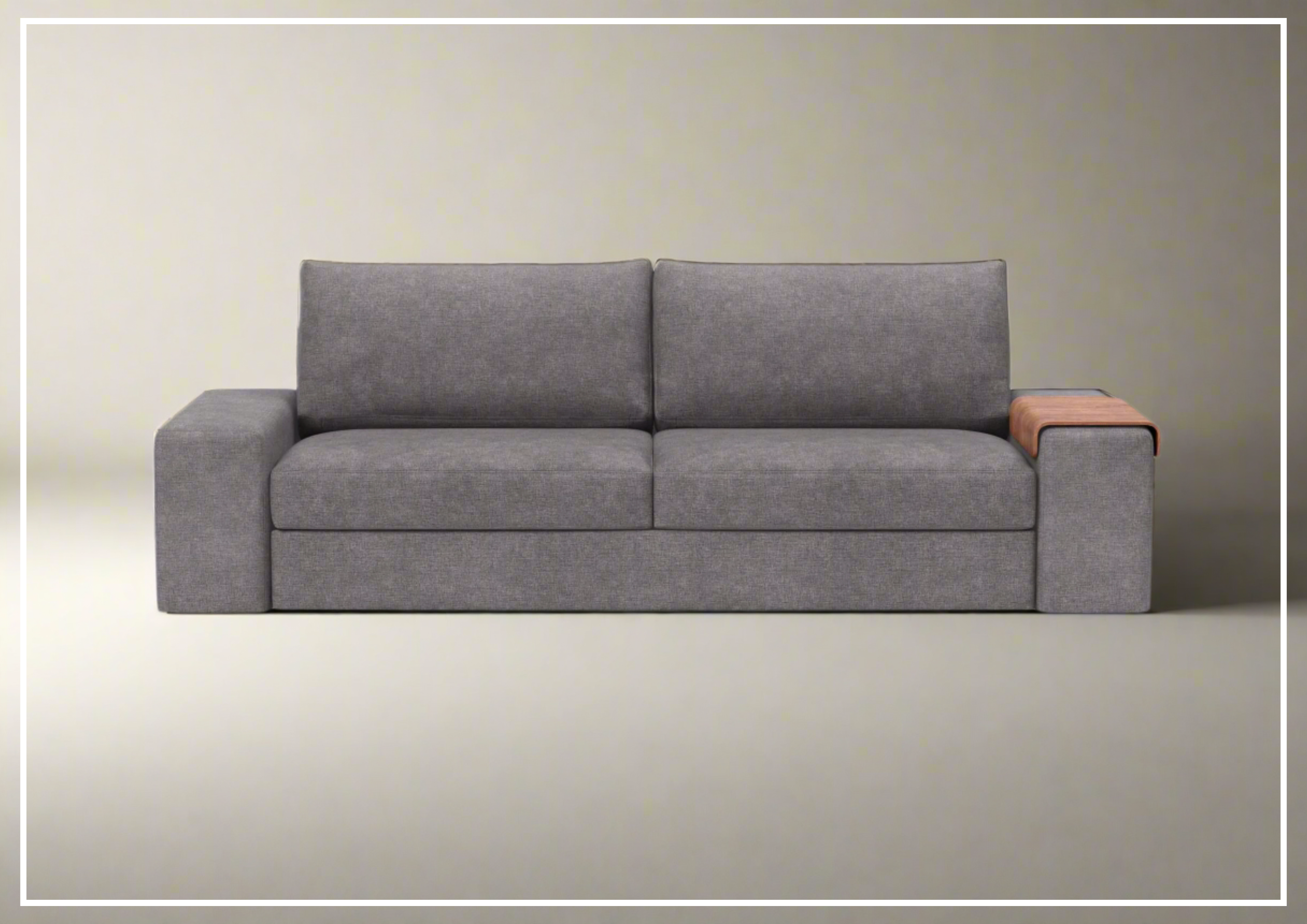 Innovation Living Vilander Full-Size Fabric Sofa Bed - Convertible Sleeper Sofa for Small Spaces, Guest Room & Apartment Living | Comfortable Modern Futon with Storage