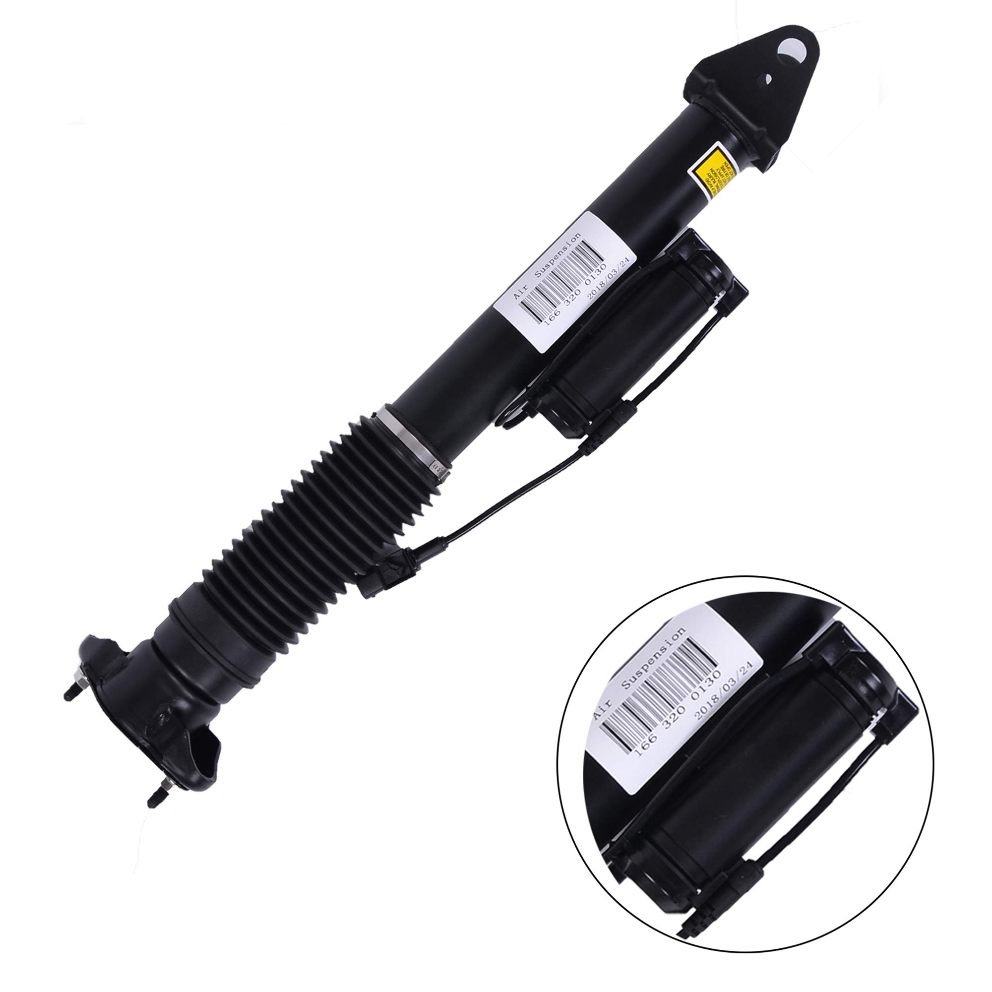 Mercedes Benz W166 Rear Air Suspension Struts with ADS 1663200130 - Replacement Shock Absorbers for Smooth Ride & Enhanced Comfort - Perfect for Off-Roading, Towing & Daily Commuting