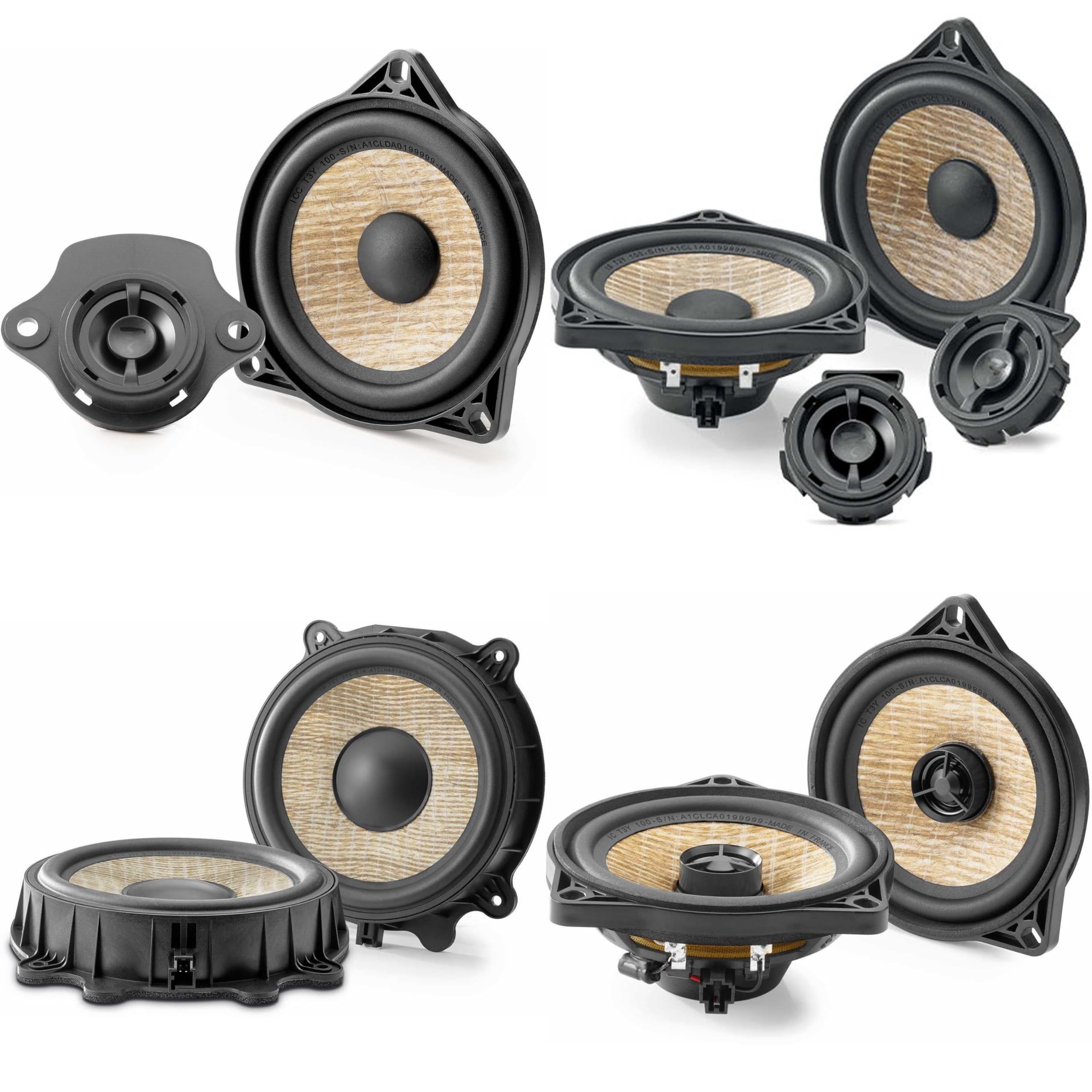 Premium Tesla Model 3 & Y Focal Acoustics 10.0 Speaker System Upgrade Kit - High-End Car Audio for Enhanced Sound Quality | Perfect for Road Trips, Commuting & Music Lovers