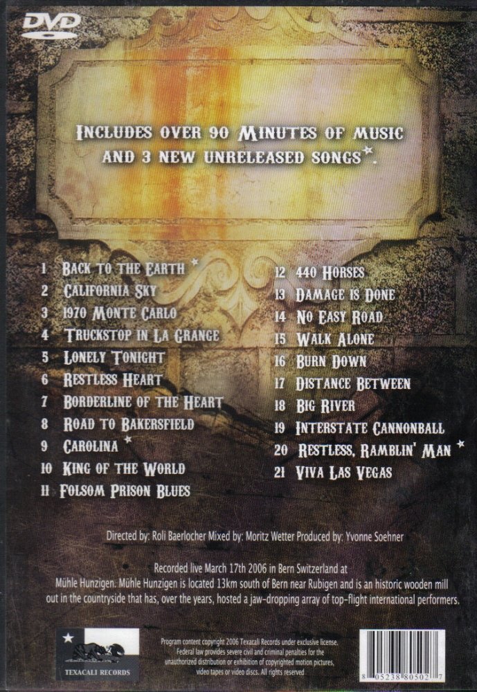 Bastard Sons of Johnny Cash: Live At Muhle Hunzigen - Authentic Country Rock Music Album | Perfect for Concerts, Road Trips & Country Music Fans