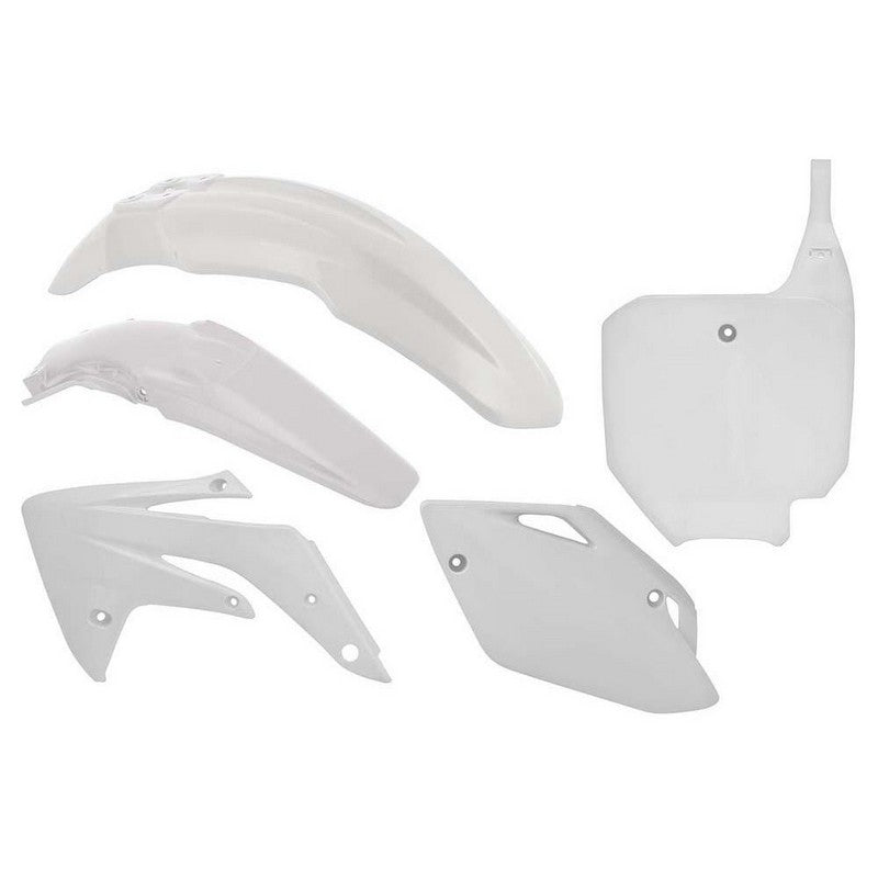 Honda CRF450RX & CRF250RX Plastic Kit (2019-2021) - White Replacement Body Panels for Off-Road Motorcycle Racing & Trail Riding