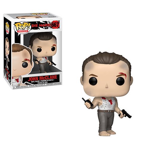 Funko Pop! Die Hard John McClane #667 Collectible Vinyl Figure - Perfect for Movie Fans, Christmas Gifts & Action Figure Collections