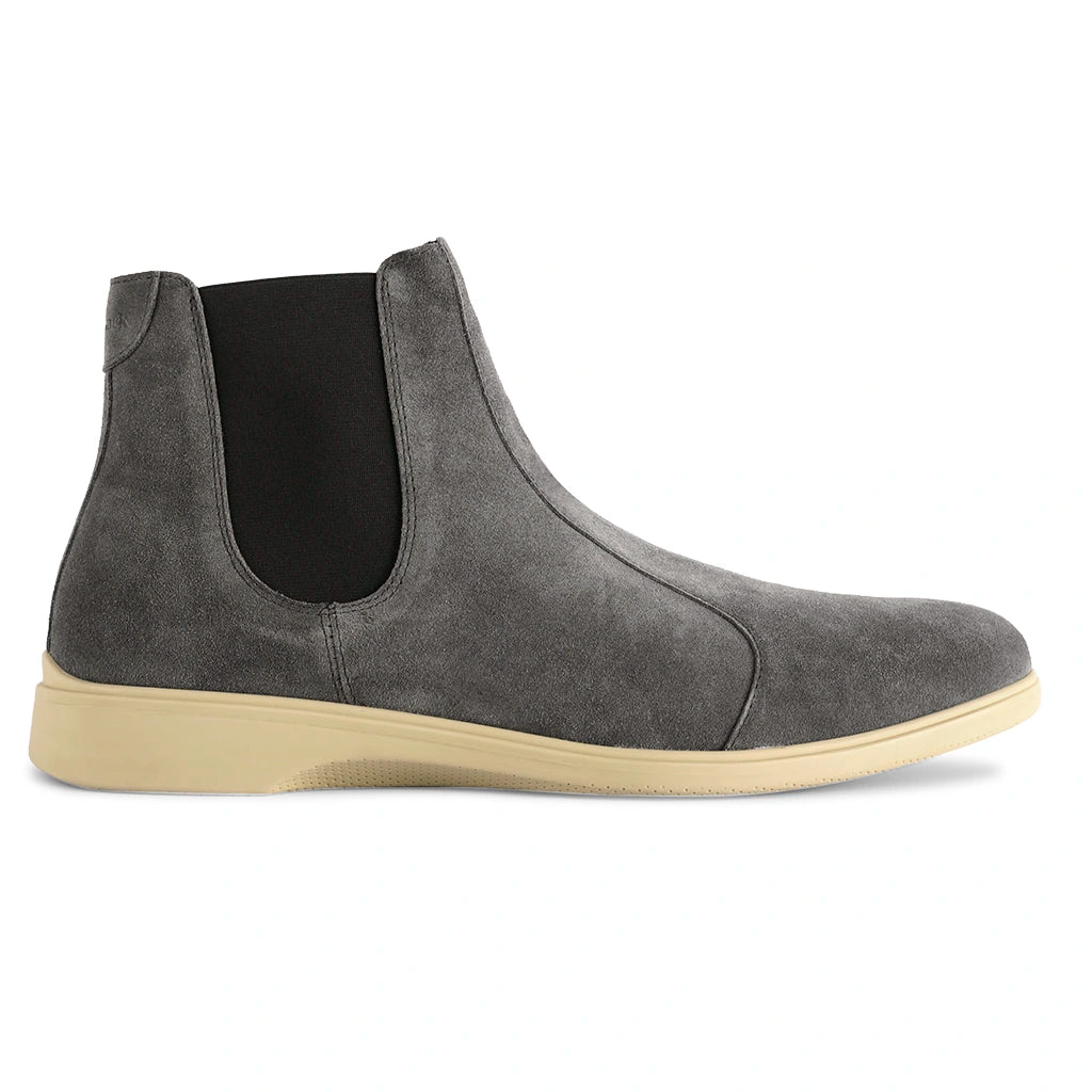 Premium Chelsea Boots for Men - Carbon Black Leather Ankle Boots | Waterproof & Comfortable | Perfect for Casual, Office & Outdoor Wear