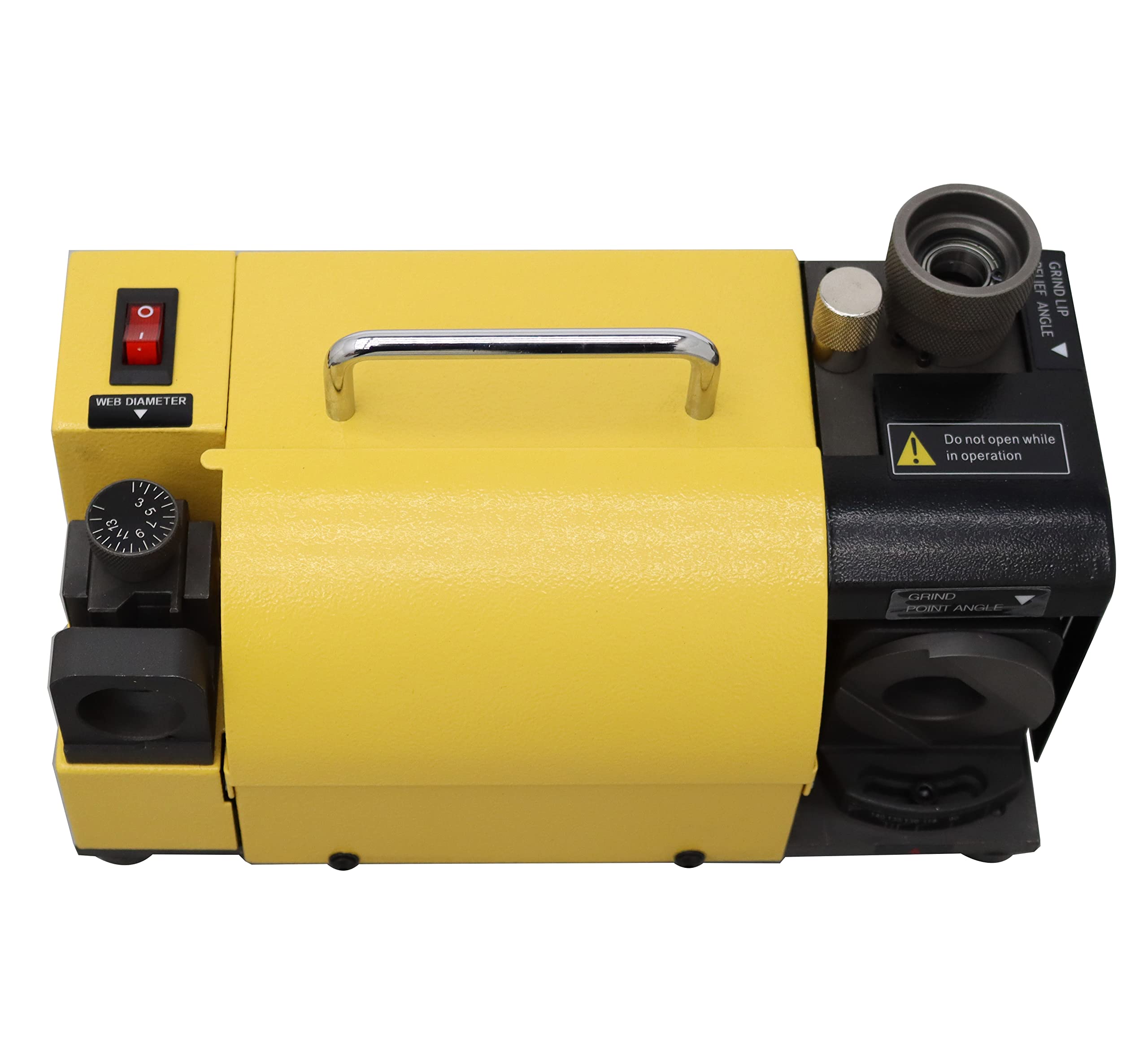 TECHTONGDA Drill Bit Grinder Sharpener for 3-13mm Bits - Professional Angle Grinding Tool for Metal, Wood & DIY Projects - Perfect for Workshop, Construction & Home Repair