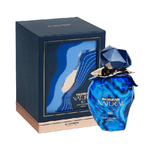 Al Haramain Natural Iris 100ml EDP Unisex Perfume - Long-Lasting Floral Fragrance for Men & Women | Perfect for Daily Wear, Special Occasions & Gifts