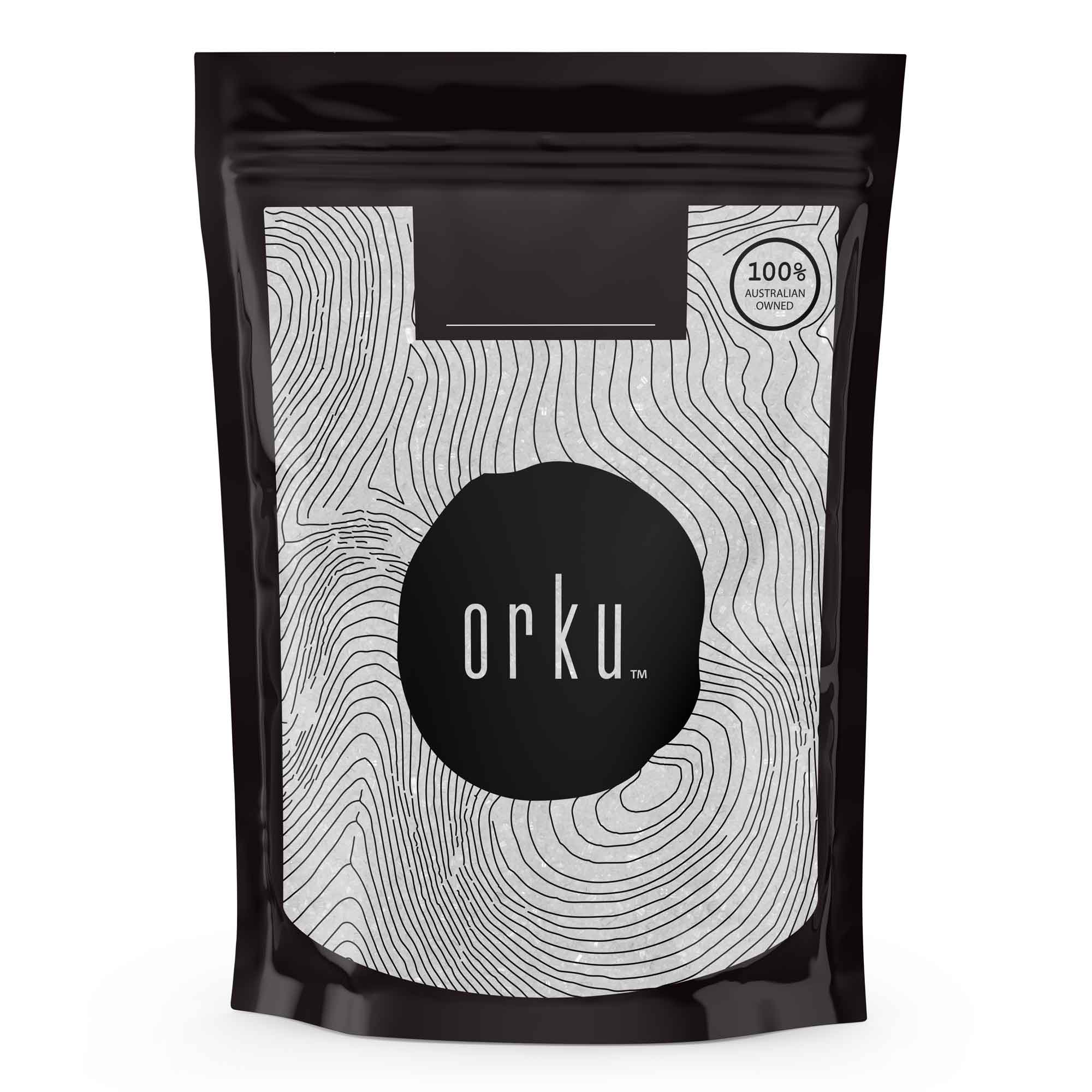 1Kg Orku Epsom Salt - Pure Magnesium Sulfate Bath Soak for Relaxation, Muscle Recovery & Skin Care | Perfect for Spa, Bath Therapy & Home Wellness