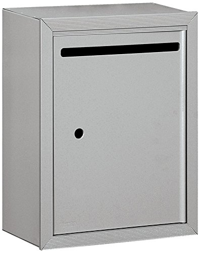 Premium Aluminum Surface Mount Letter Box - Durable & Weatherproof Mailbox for Home, Office & Business Use