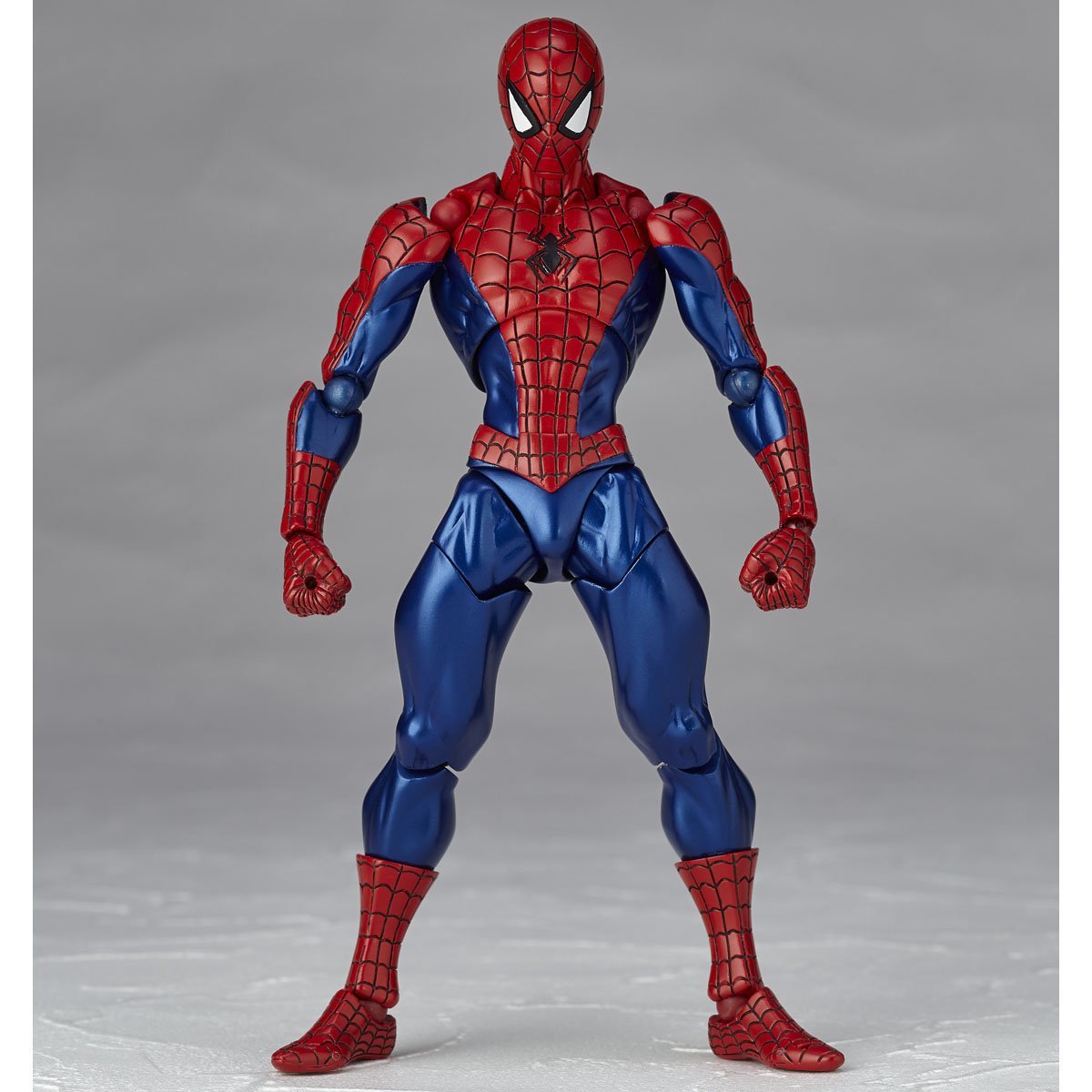 Amazing Yamaguchi Revoltech No.002 Spider-Man Action Figure - Highly Articulated Collectible for Marvel Fans | Perfect for Display, Photography & Cosplay