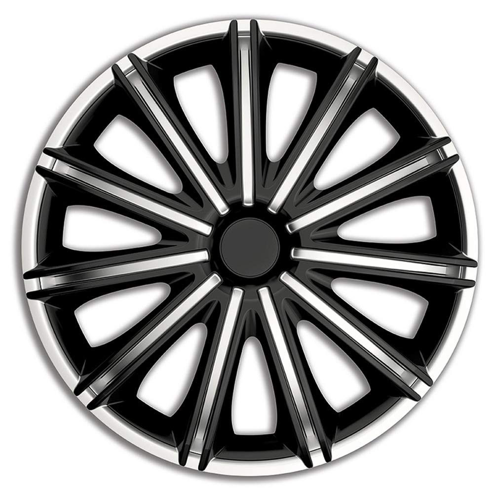 Nero Wheel Covers Set - Premium Car Wheel Protectors for Enhanced Style & Protection - Perfect for SUVs, Trucks, and Sedans