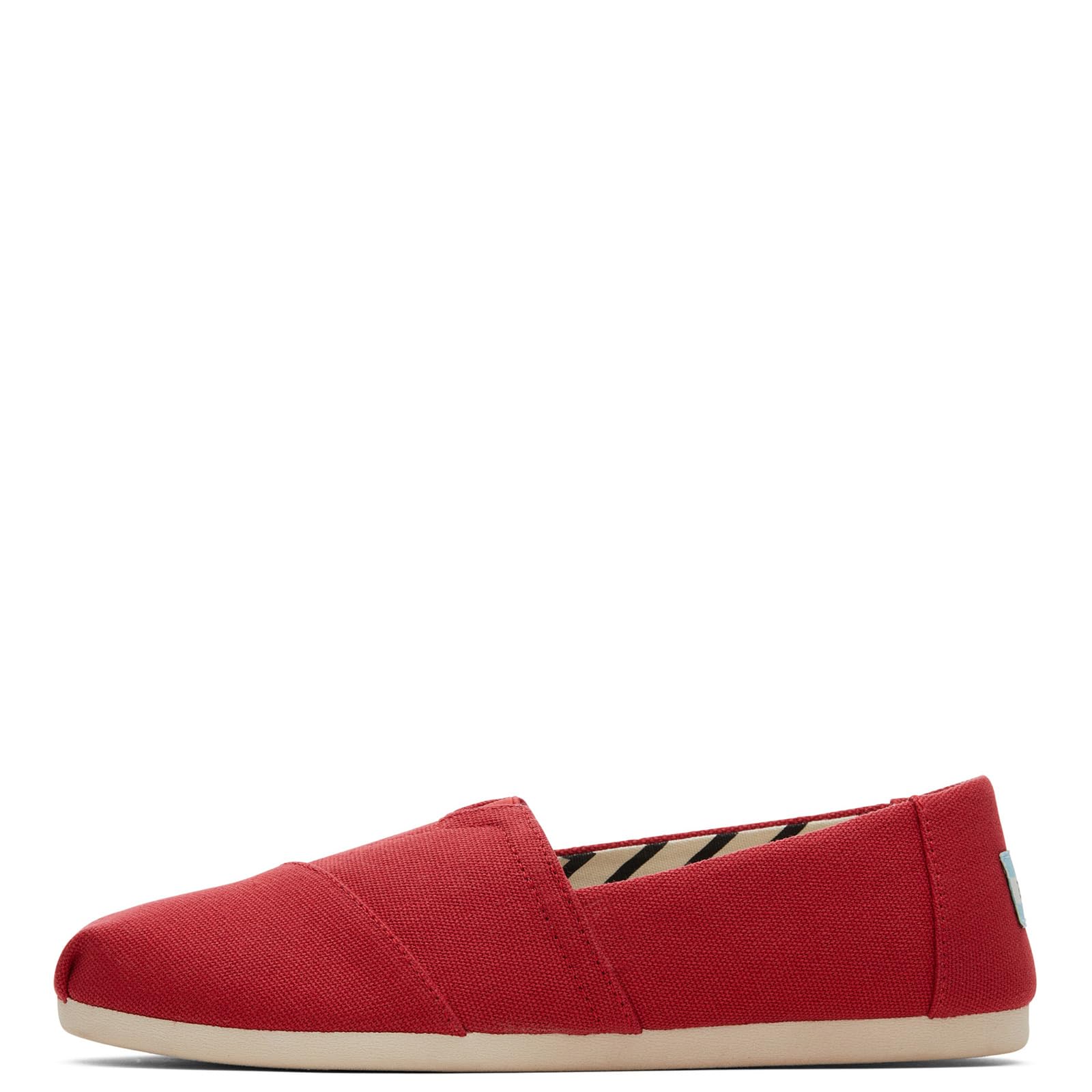 TOMS Women's Alpargata Slip-On Flats - Comfortable Casual Shoes for Women | Perfect for Everyday Wear, Beach, Travel & Summer Outfits