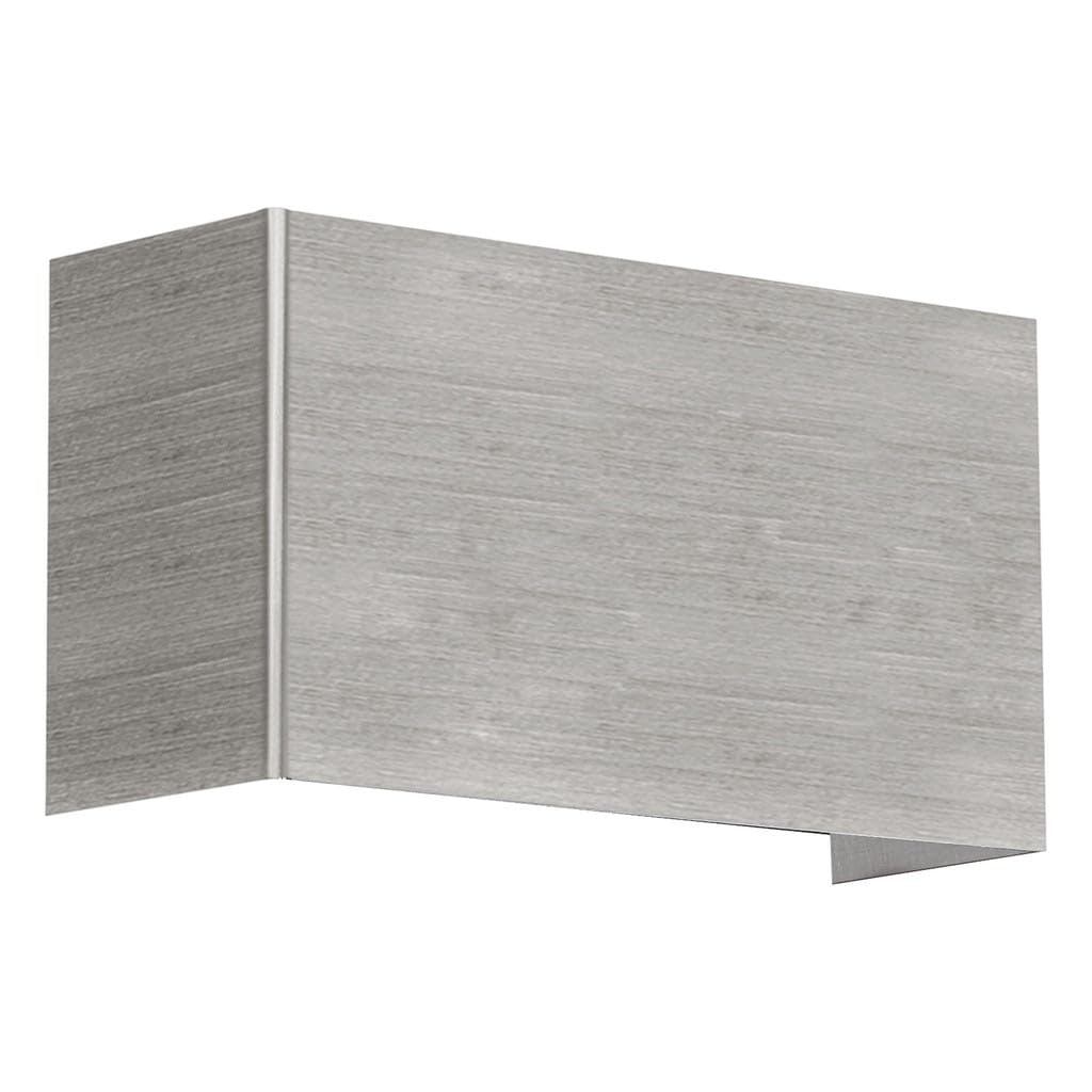 EGLO 86996A Nikita Modern Wall or Ceiling Light Fixture - Matte Nickel Finish - Indoor Lighting for Living Room, Bedroom, Hallway