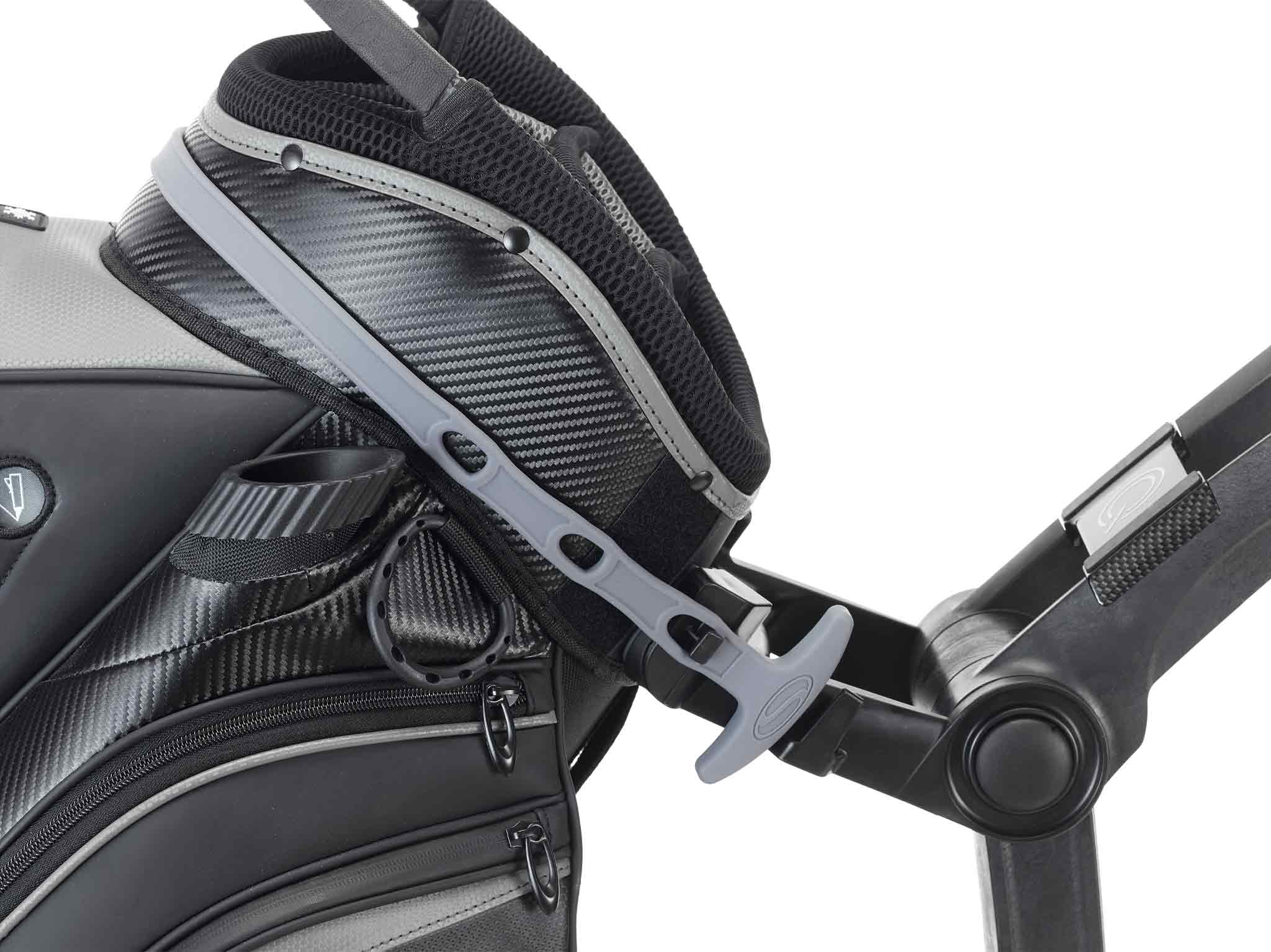 Stewart Golf Q Follow Electric Golf Trolley - Lightweight & Portable for Easy Transport | Perfect for Golf Courses & Tournaments