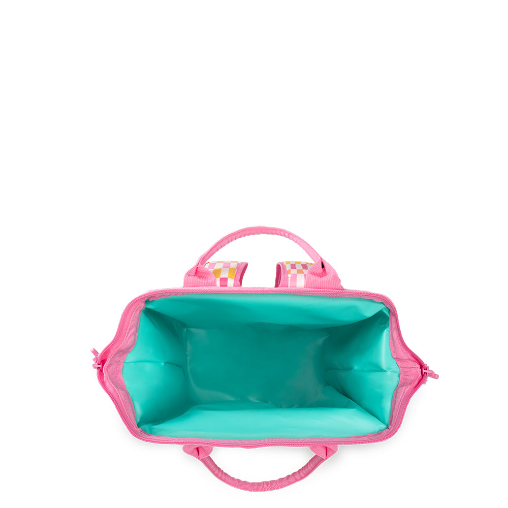 Sherbet Stripe Packi 24 Backpack Cooler - Insulated Lunch Bag for Work, School & Outdoor Adventures | Beach Picnic, Hiking & Camping Essential