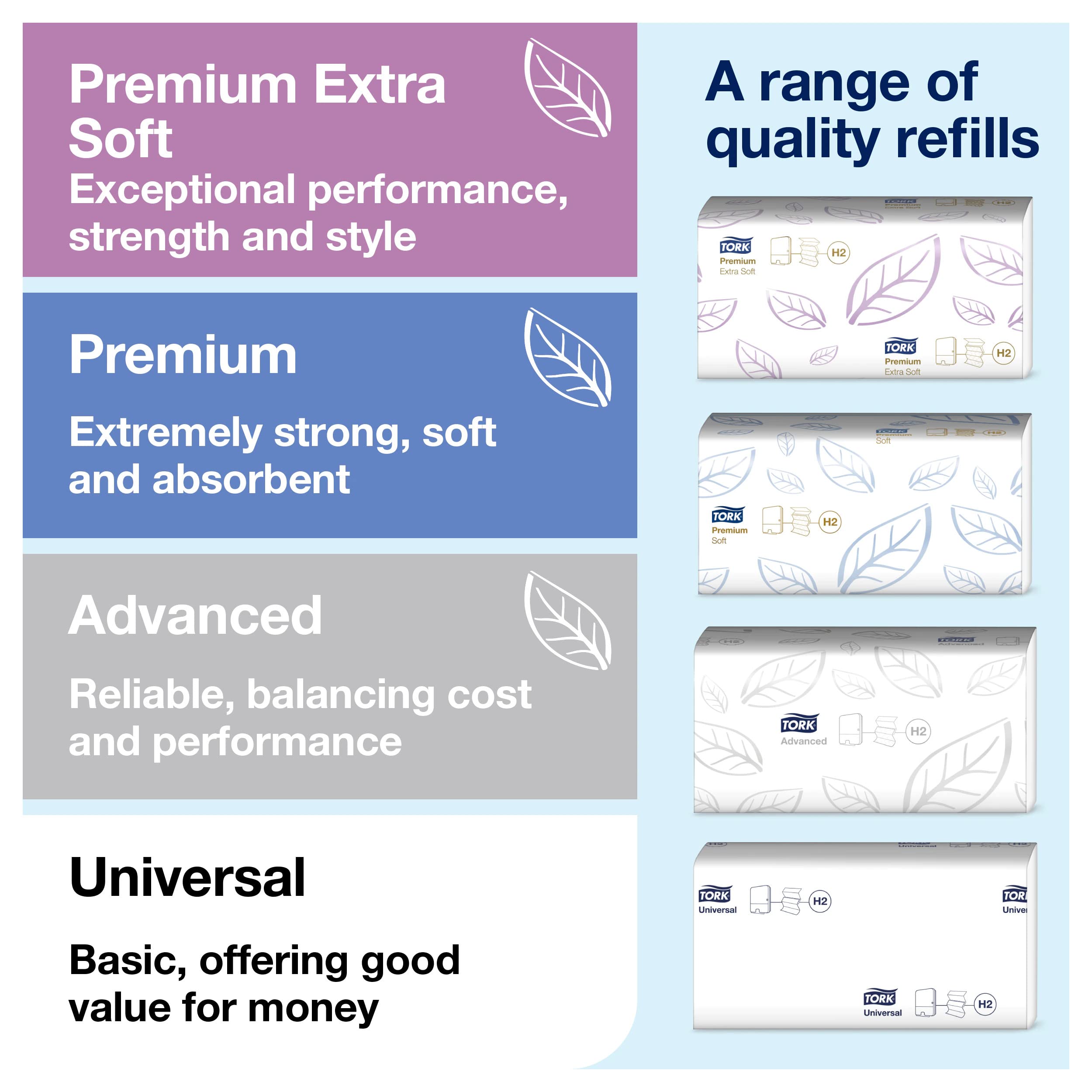 Tork Xpress Multifold Hand Towel Dispenser 552000 - White Slim Paper Towel Dispenser for Single Use | Compact Bathroom & Kitchen Hand Towel Holder for Offices, Restaurants & Public Restrooms