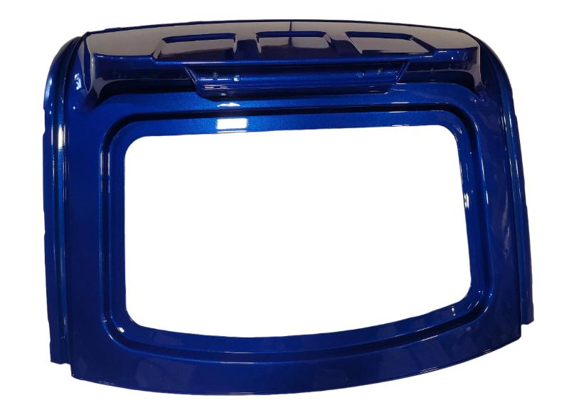 Blue Rear Window Frame for Cars - Durable & Weather-Resistant Auto Accessory - Perfect for Sedans, SUVs & Trucks - Easy Installation & Enhanced Vehicle Appearance