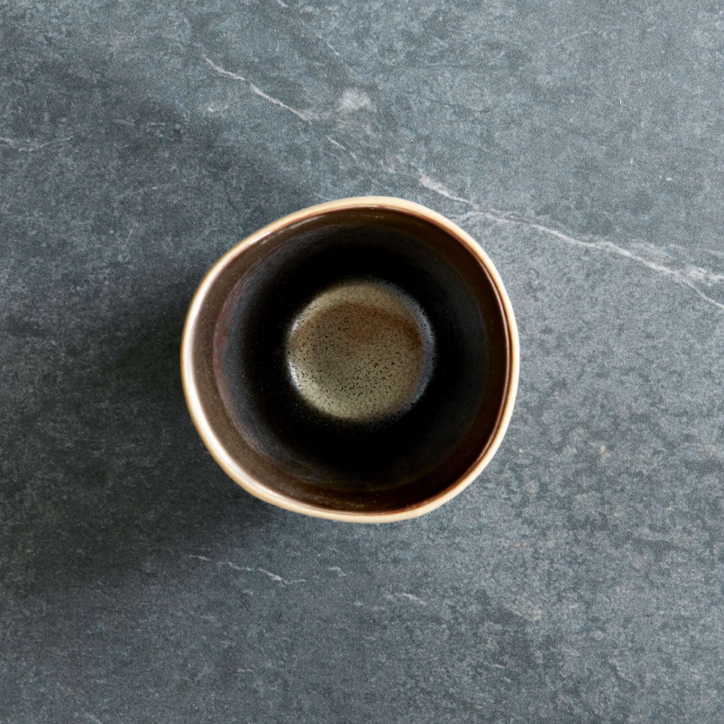 Premium Akita Stoneware Coffee Mug with Copper Accent - Handcrafted Ceramic Cup for Hot & Cold Drinks - Perfect for Home, Office, or Gift Giving