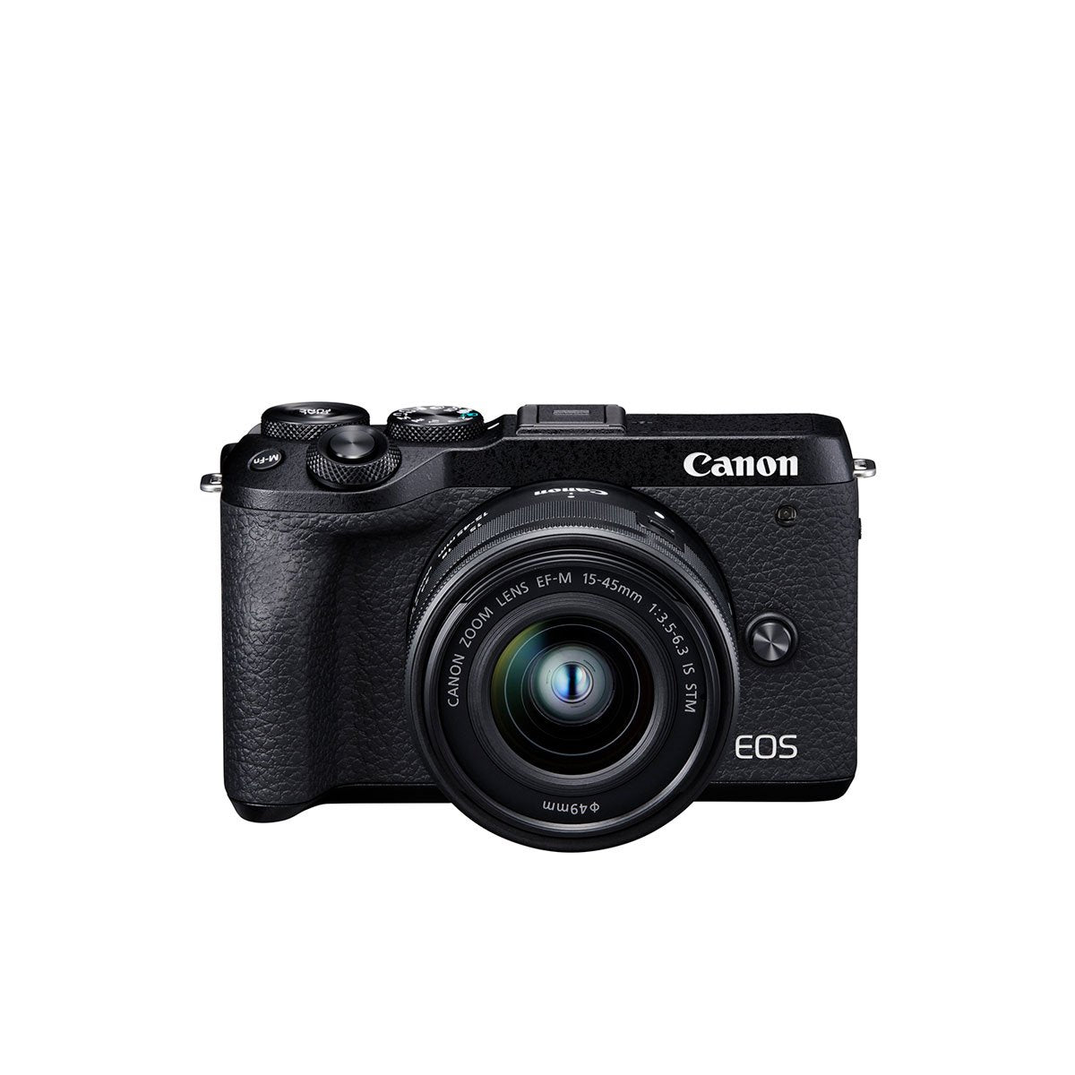 Canon EOS M6 Mark II Mirrorless Digital Camera with 15-45mm Lens Kit (Black) - Perfect for Travel Photography, Vlogging & Content Creation