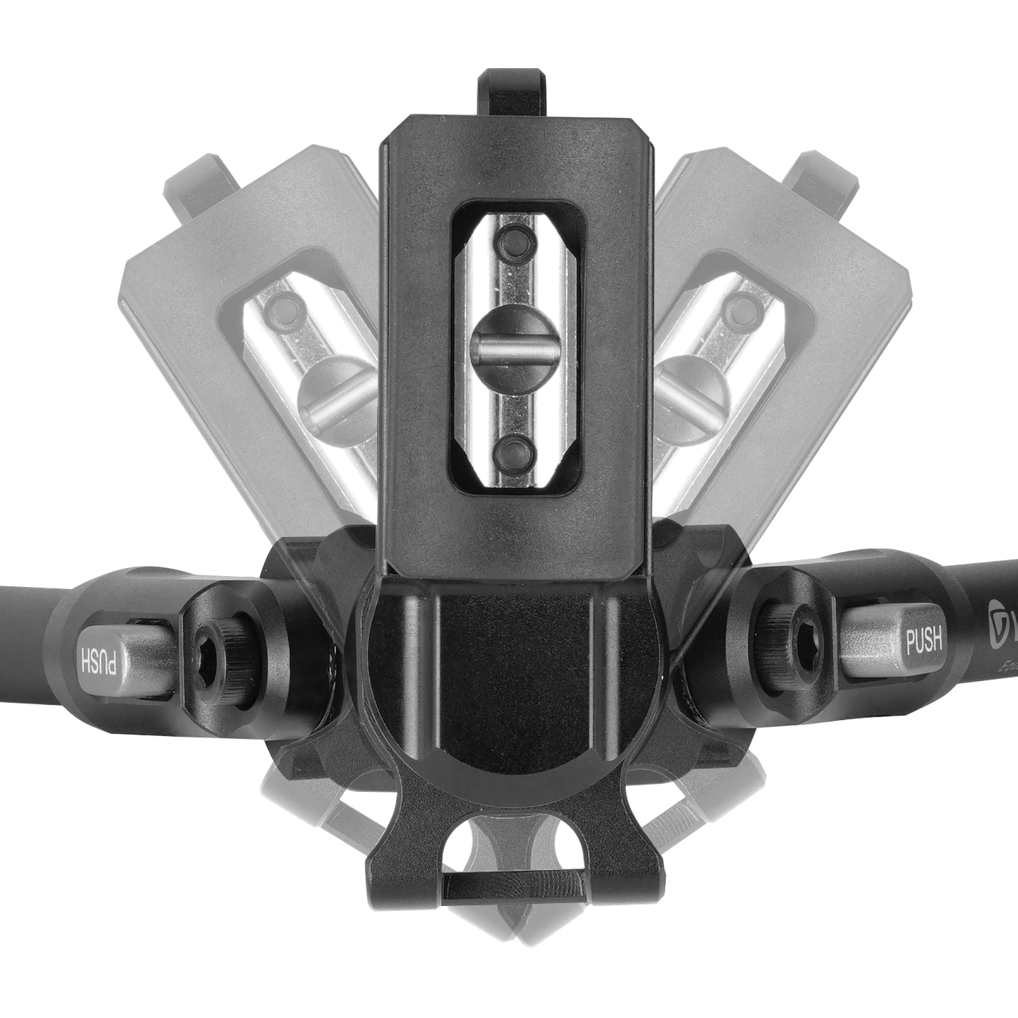Equalizer 2 A Aluminum Gun Bipod with Forearm Sling Stud Attachment - Lightweight Shooting Rest for Hunting & Target Practice