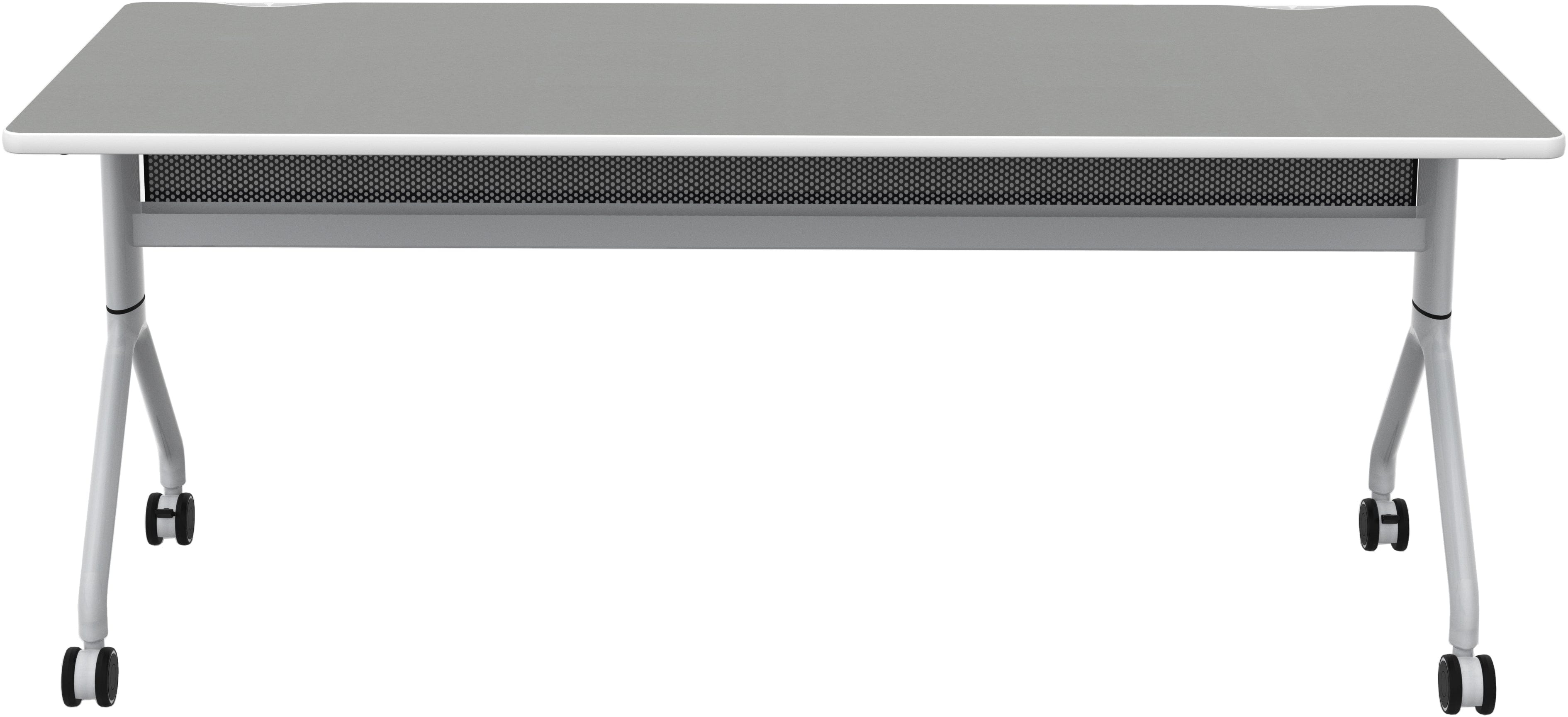 Safco Rumba 72 x 30 Inch Flip Nesting Table - Space-Saving Office & Home Furniture for Small Spaces, Meetings & Multi-Purpose Use [RBA7230FL]