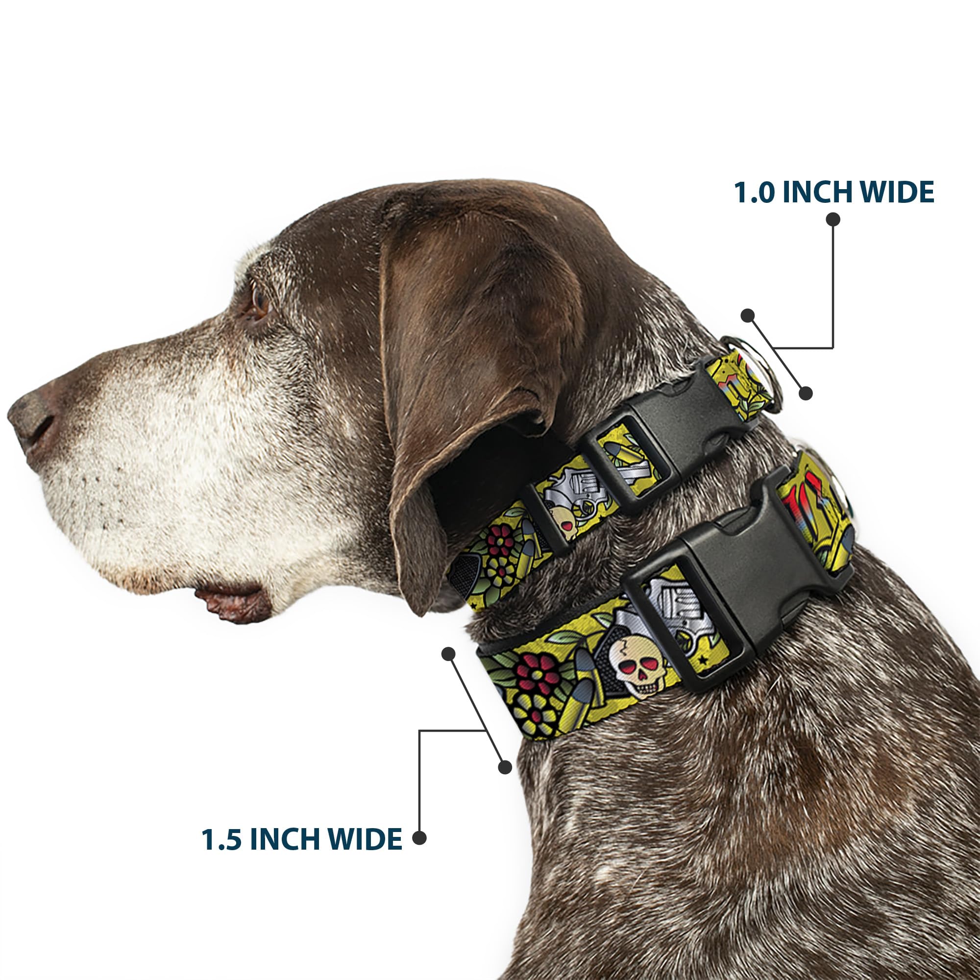 Buckle-Down Plastic Clip Dog Collar - 1