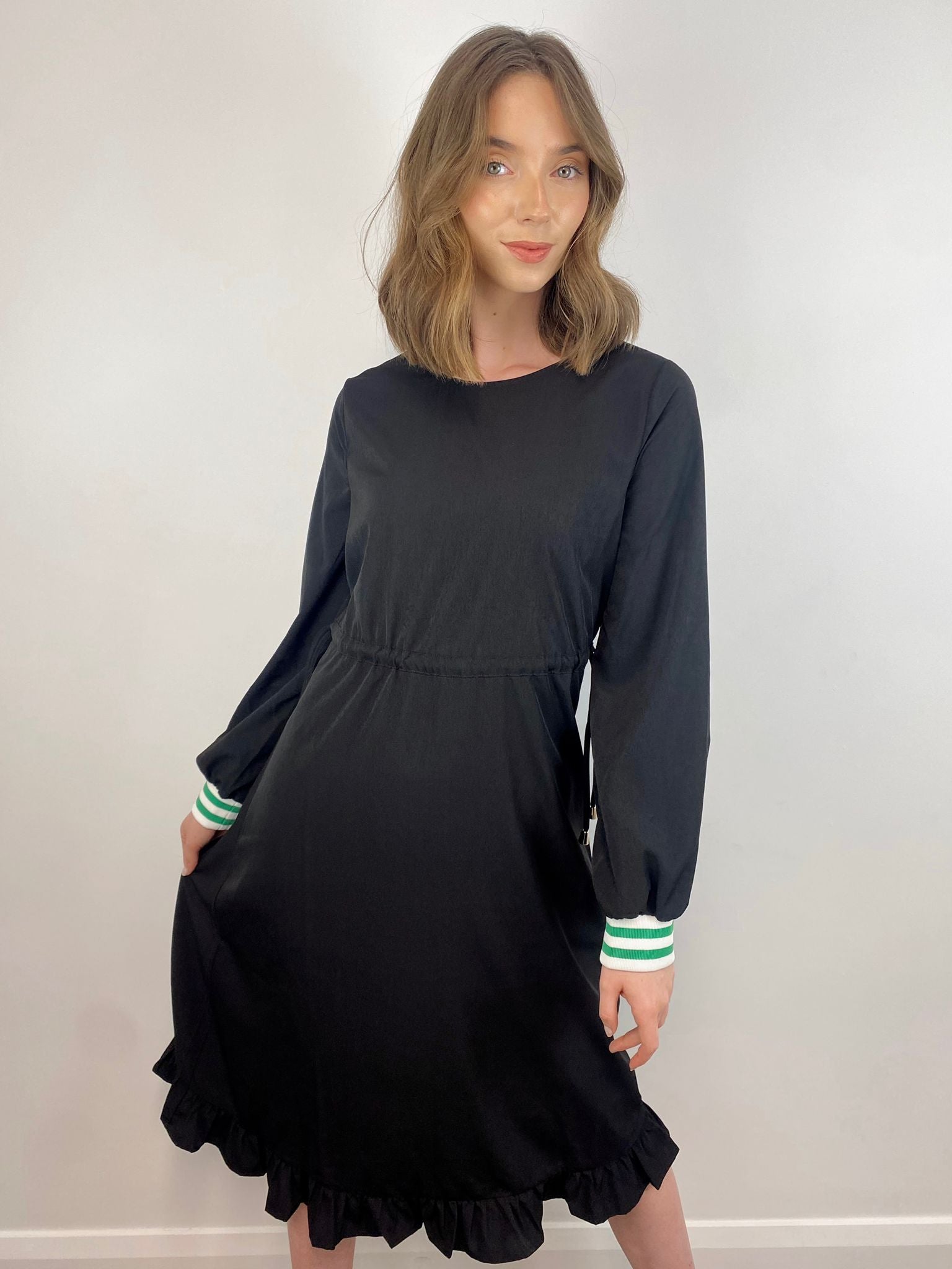 Elegant Diana Black Dress for Women - Perfect for Evening Parties, Weddings & Special Occasions