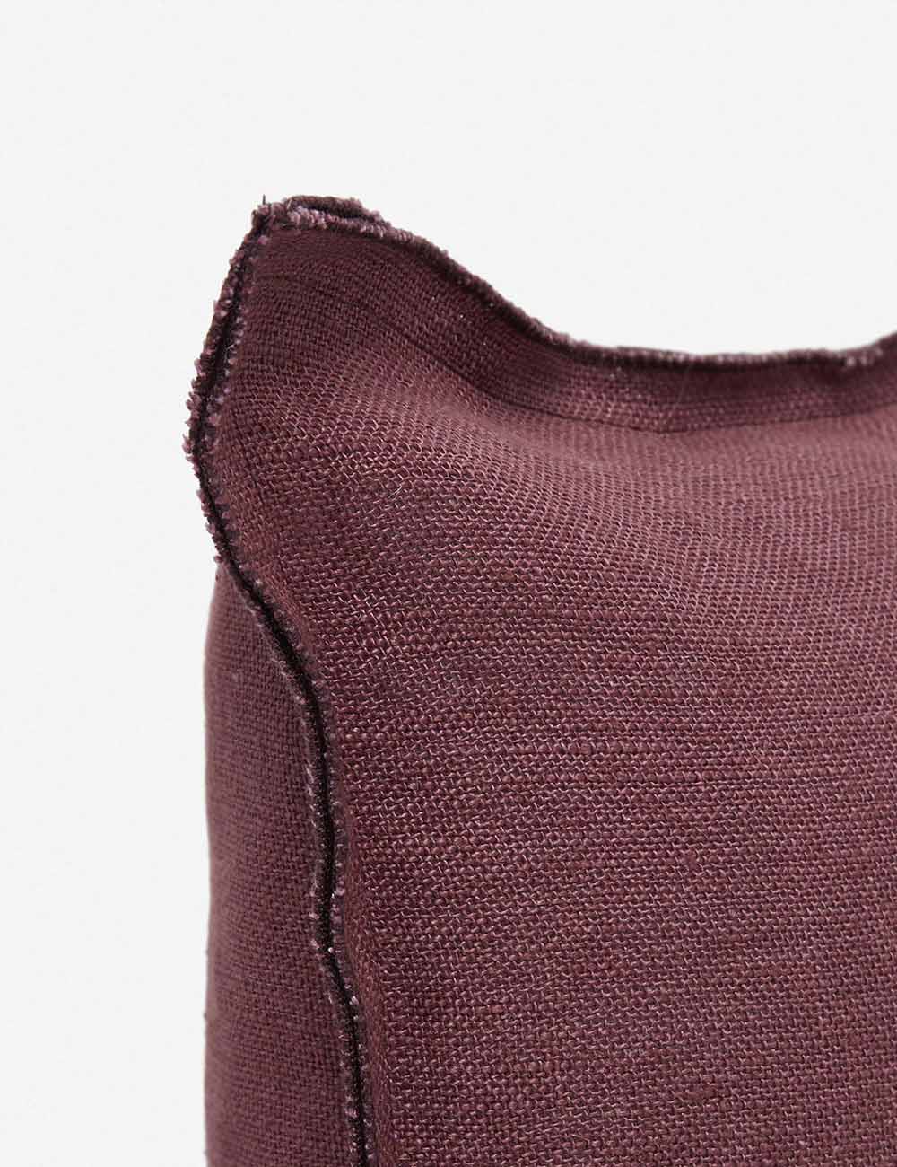 Arlo Linen Pillow - Breathable & Hypoallergenic Bed Pillow for Side, Back & Stomach Sleepers - Perfect for Home, Office & Travel Use