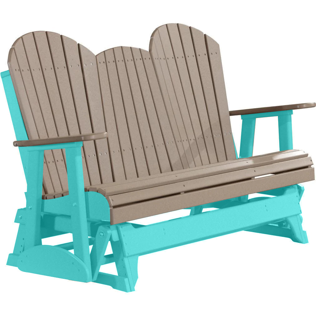 Weatherwood on Aruba Blue