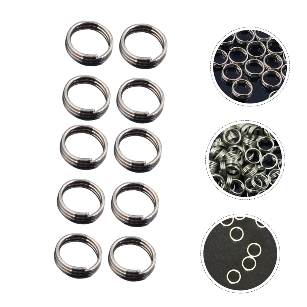 Zinc Alloy O-Rings for Pole, Flight, and Shaft - Durable Metal Sealing Rings for Aviation, Machinery & Industrial Applications
