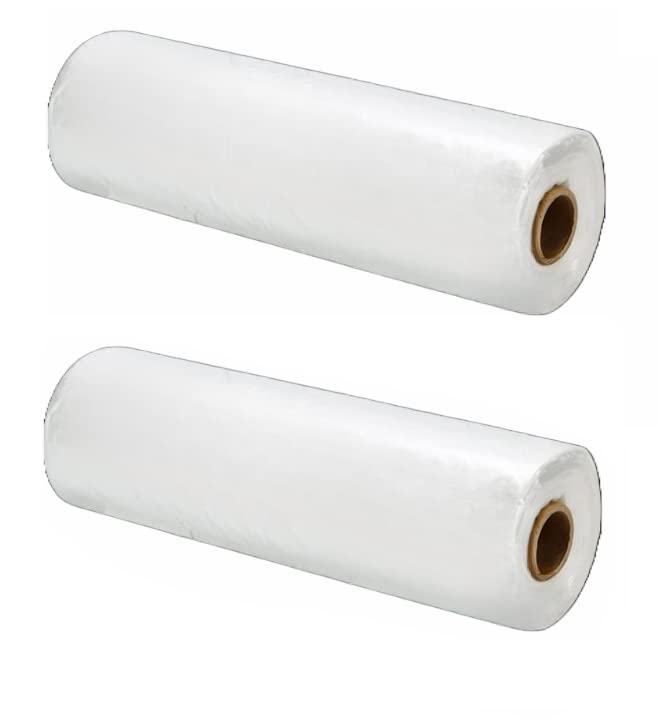 16 Rolls Clear Plastic Food Storage Bags 12x20 Inches - 340 Bags Per Roll for Fruits, Vegetables, Bread, Groceries | Perfect for Kitchen Organization, Supermarket Packaging & Bulk Food Storage