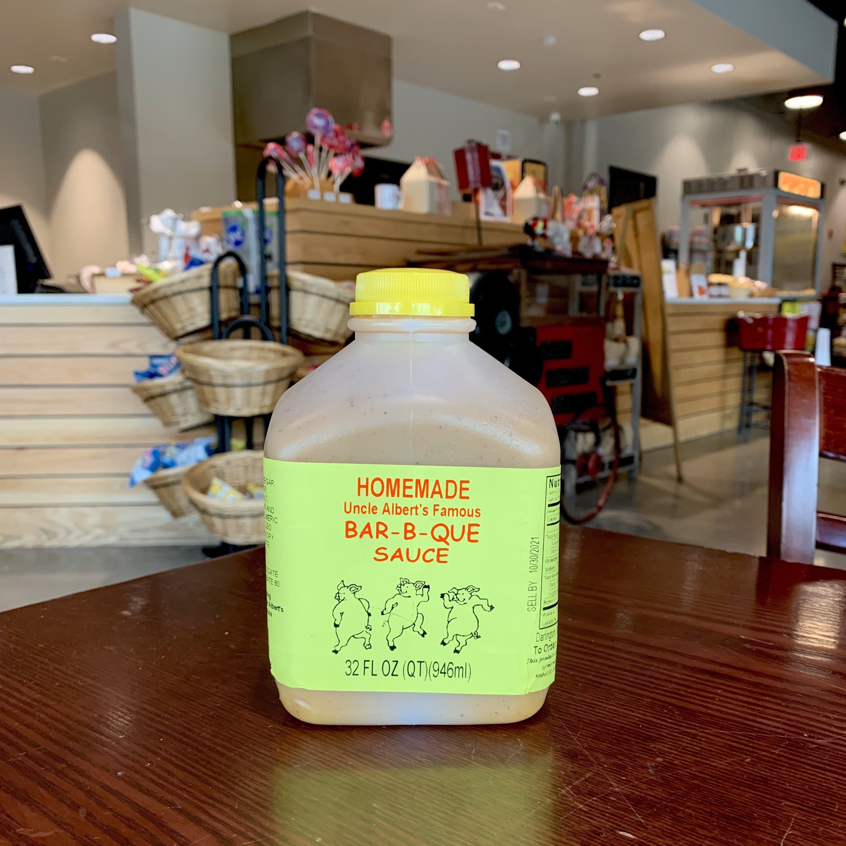 Uncle Albert's Famous BBQ Sauce - Authentic American BBQ Flavor for Grilling, Smoking & Marinating - Perfect for Ribs, Chicken & Burgers