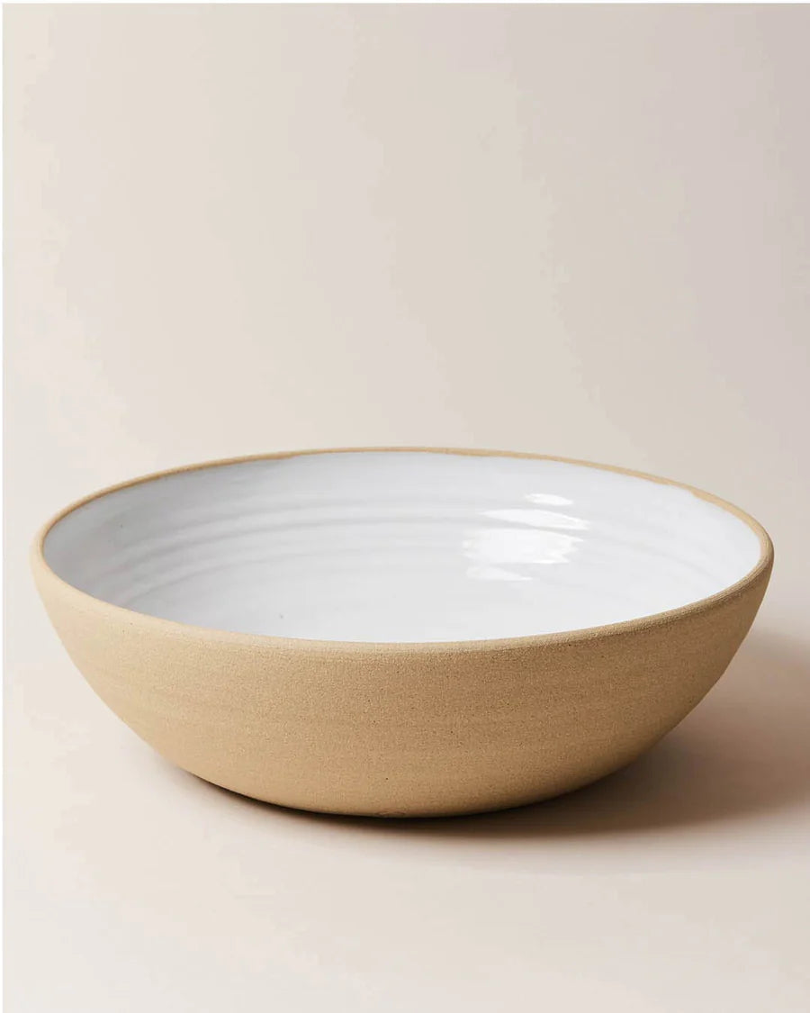 Farmhouse Pottery Harvest Serveware Set - Handcrafted Ceramic Platters & Bowls for Rustic Dining & Entertaining - Perfect for Thanksgiving, Christmas & Farmhouse Style Tablescapes