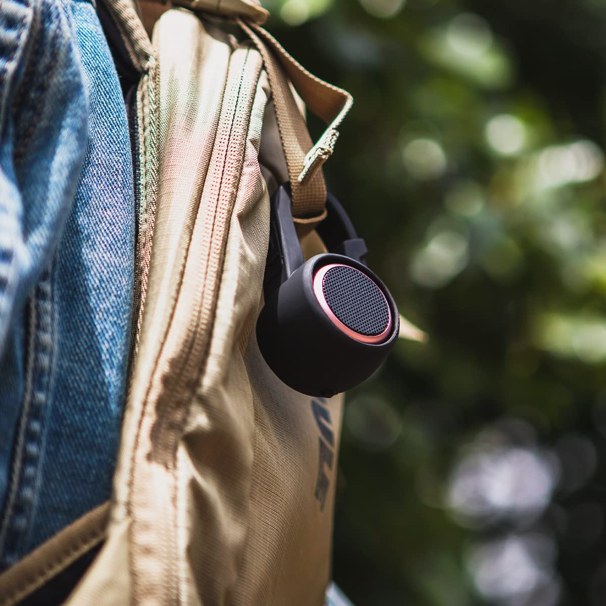 Portable Carabiner Clip for U Micro Speaker - Clear, Water Resistant & Durable Clip-On Holder - Perfect for Travel, Hiking, Backpacks & Outdoor Adventures (Speaker Not Included)