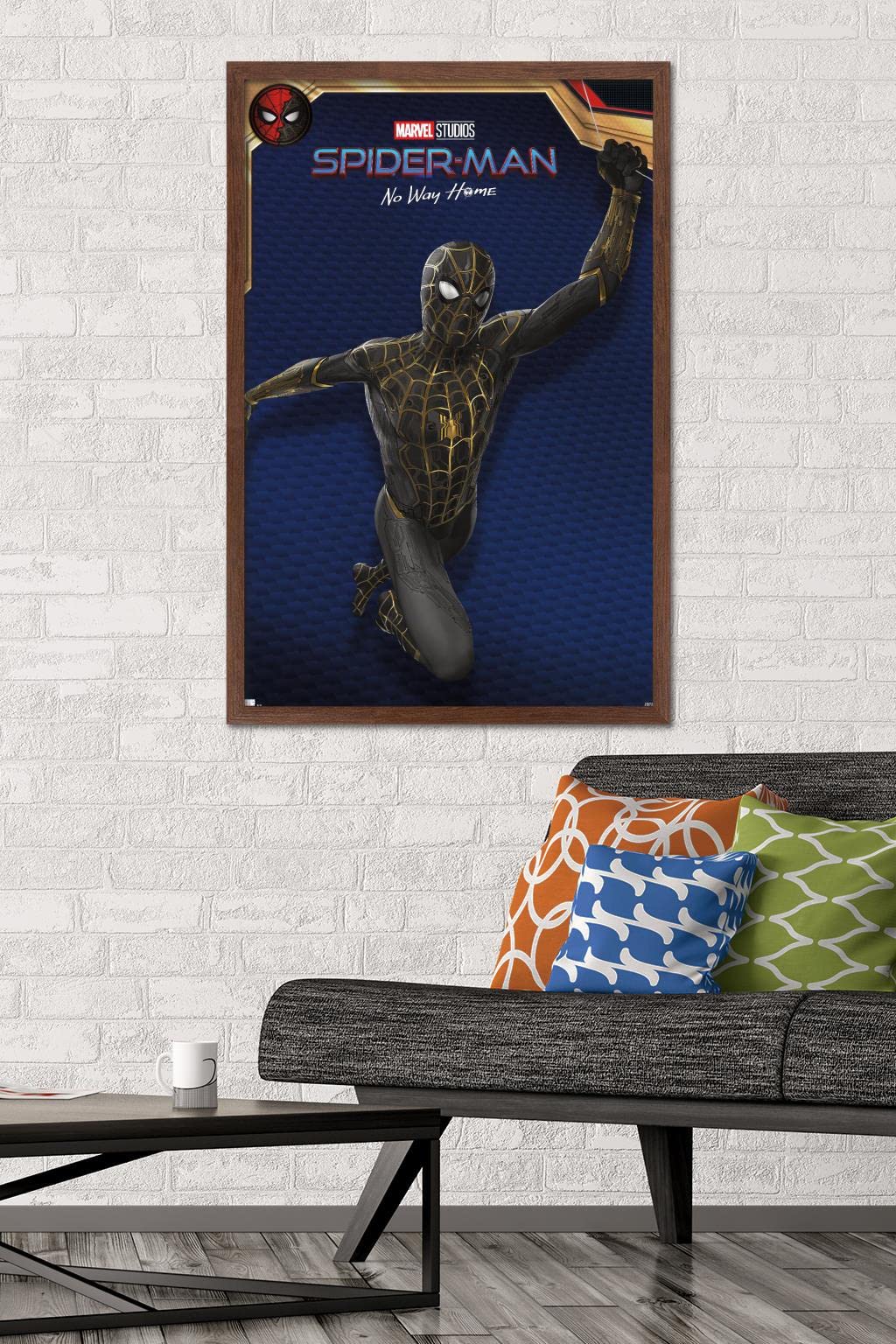 Trends International Marvel Spider-Man: No Way Home - Black Suit Wall Poster 34