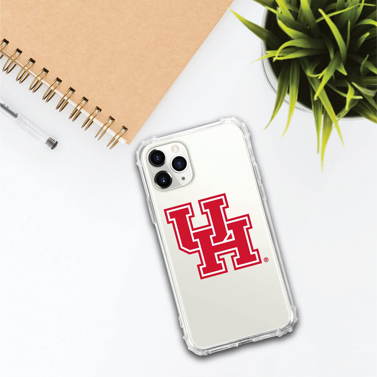 OTM Essentials University of Houston Tough Edge Phone Case - Durable Protective Cover for iPhone & Samsung | Perfect for Students, Alumni & Fans | Campus Life, Game Day & Everyday Use