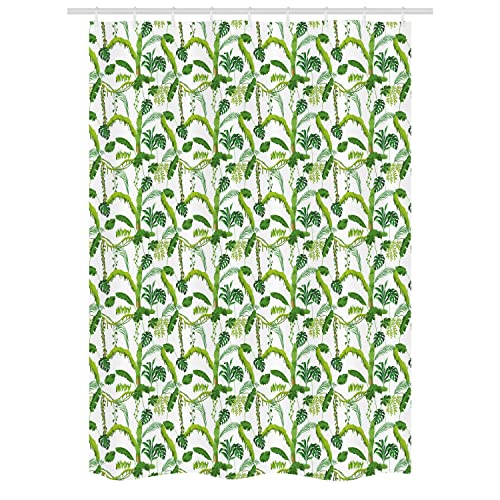 Lime Green and White