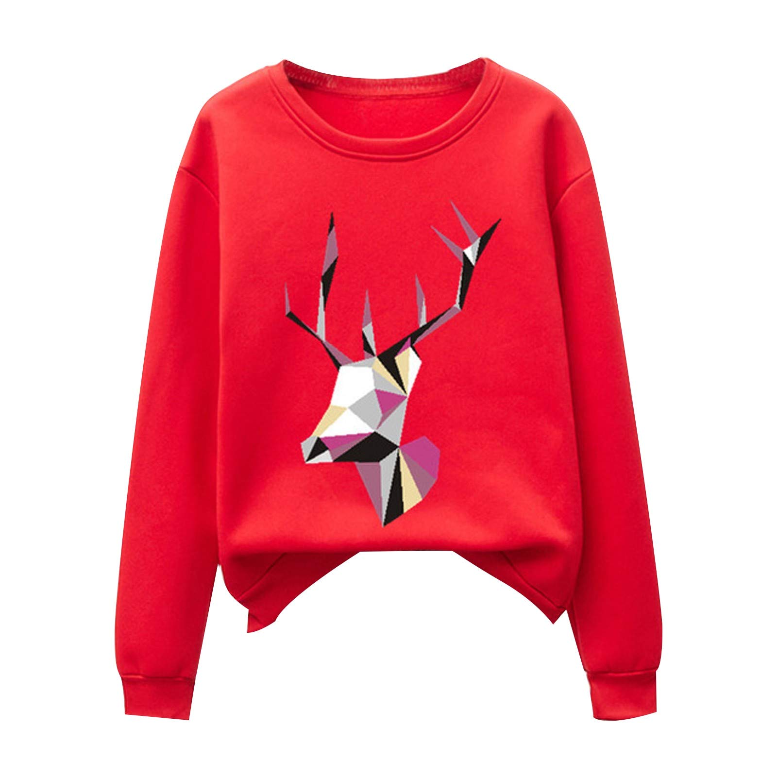 Women's Pullover T-Shirt - Long Sleeve O-Neck Blouse & Casual Sweatshirt Top | Perfect for Everyday Wear, Office Outfits and Weekend Comfort
