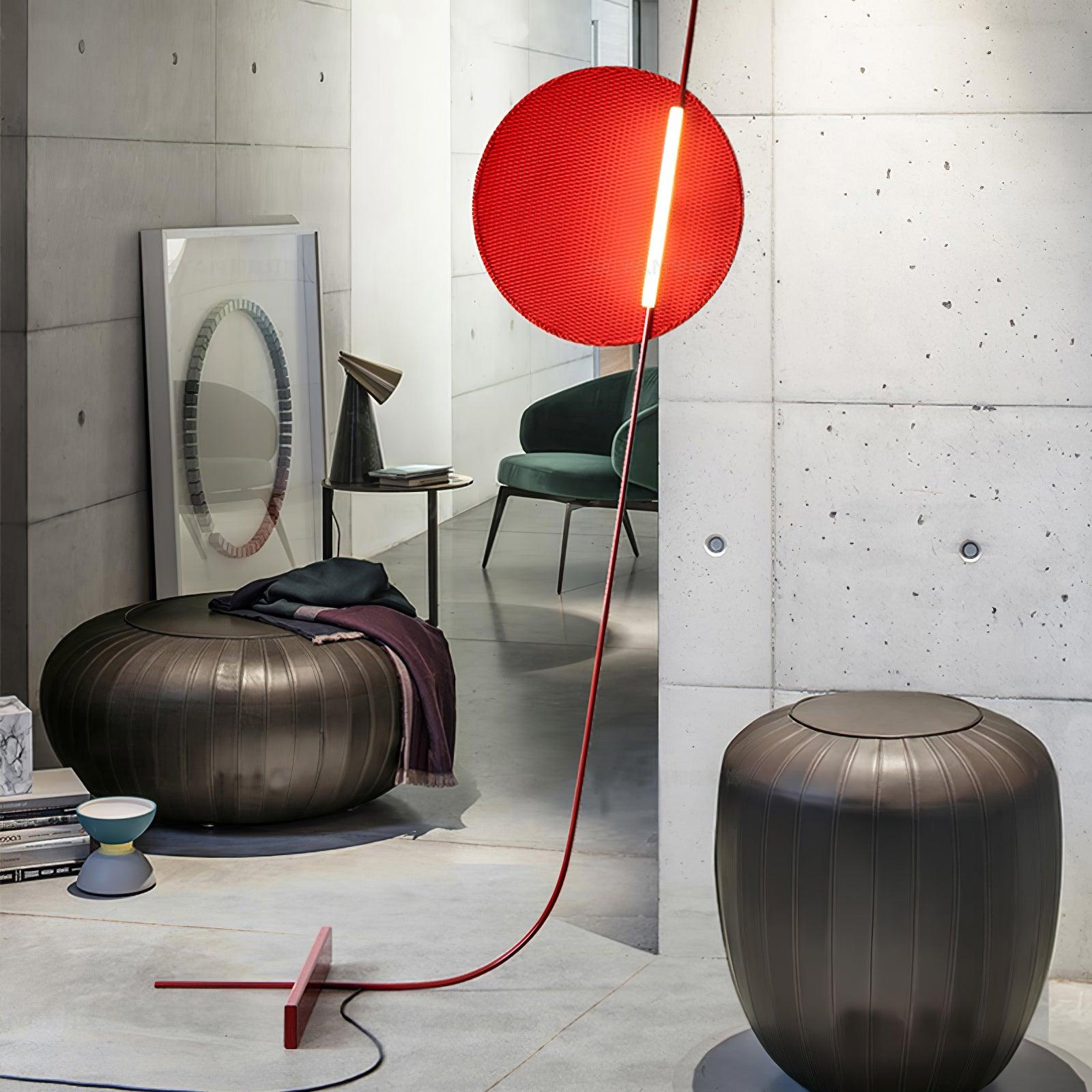 Modern LED Floor Lamp for Athletes - Adjustable Brightness, Energy Efficient Home & Gym Lighting for Workouts, Yoga, and Relaxation