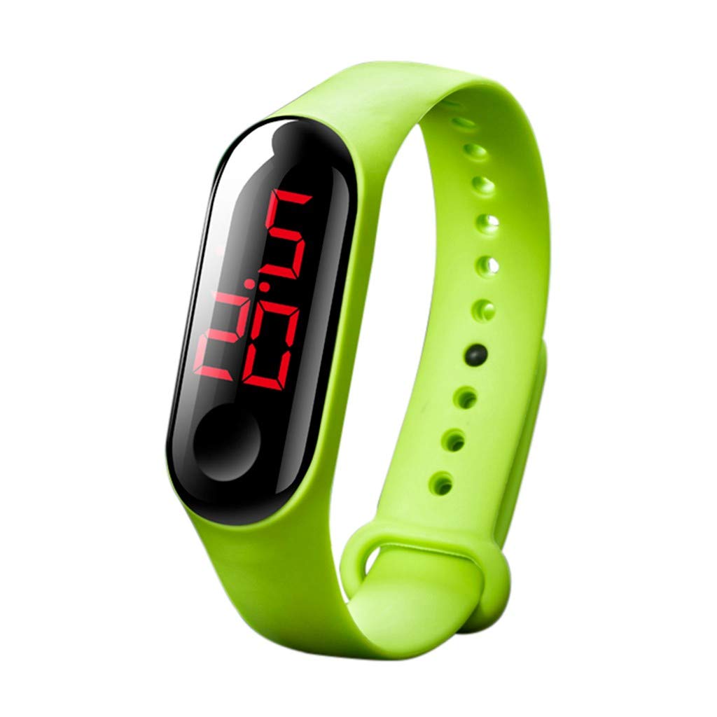 Men's LED Digital Sports Watch with Electronic Sensor & Luminous Display - Waterproof Fitness Tracker for Running, Gym & Outdoor Activities
