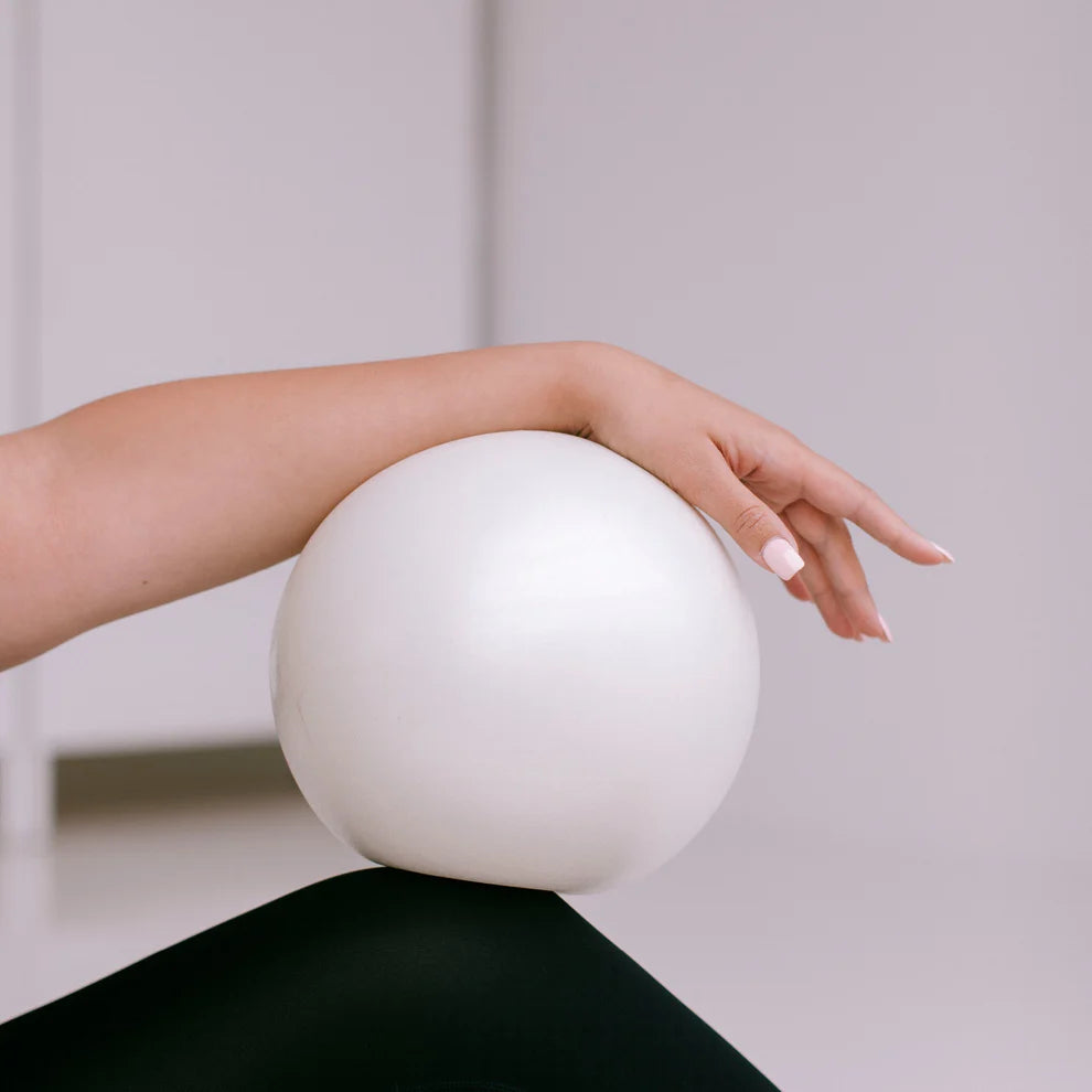 Premium Yoga Exercise Ball for Pilates, Core Workouts & Stability Training - Anti-Burst Fitness Ball for Home Gym, Office & Physical Therapy - Ideal for Balance, Strength & Flexibility Exercises