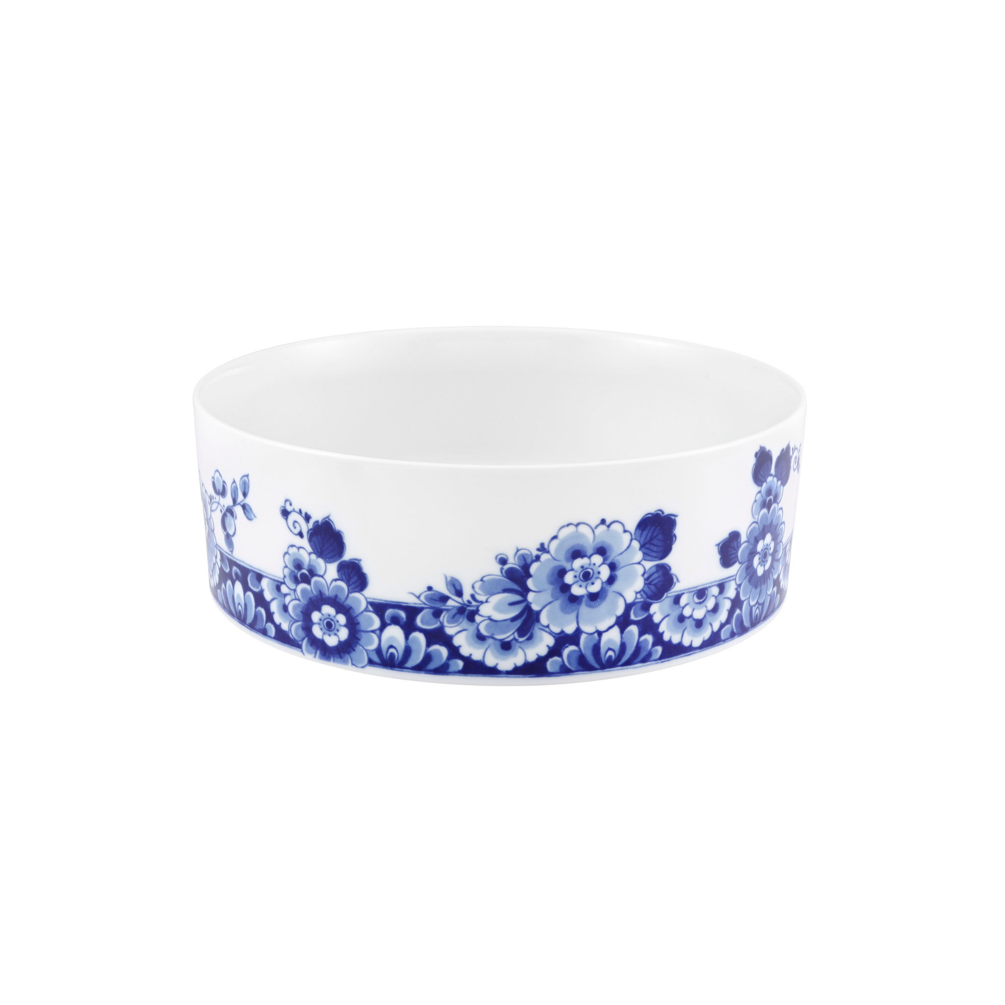 Premium Blue Ming Large Salad Bowl Set - Durable Porcelain Serving Bowl for Fresh Salads, Pasta, Fruits & Snacks - Perfect for Family Dinners, Parties & Healthy Meal Prep