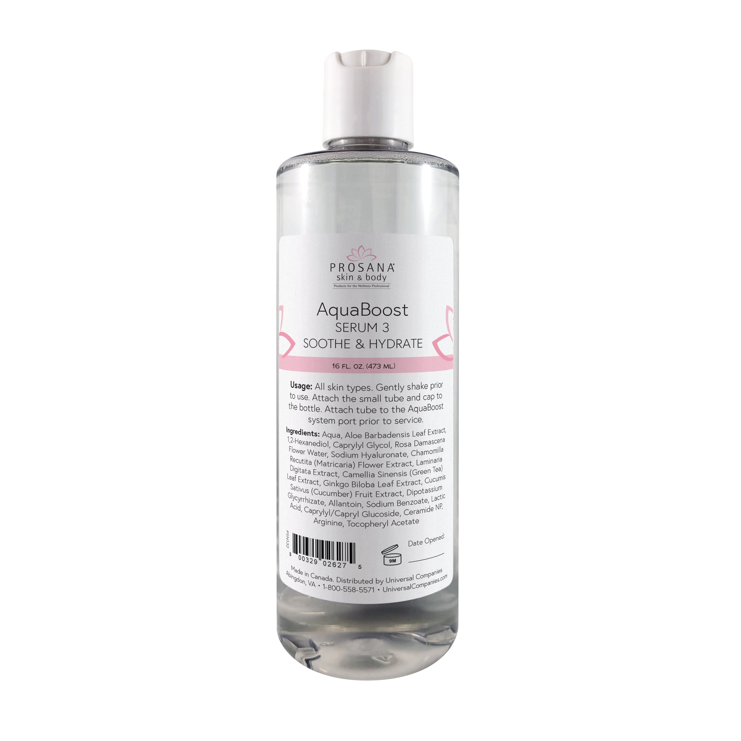 Prosana AquaBoost Hydrating Serum for Glowing Skin - Daily Moisturizing Face Serum with Hyaluronic Acid & Vitamin E - Perfect for Dry, Dull & Sensitive Skin - Morning & Night Skincare Routine